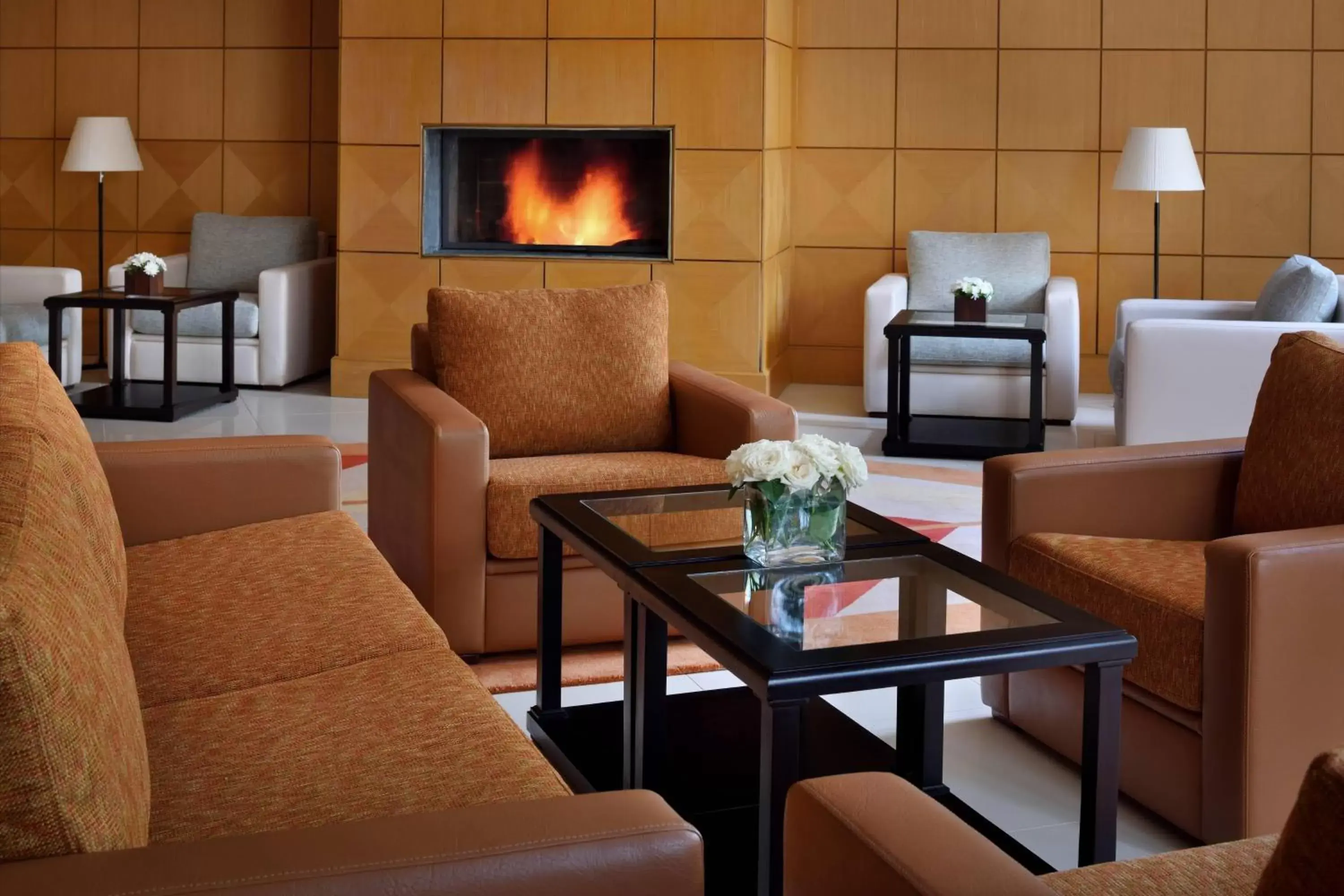 Lounge or bar, Seating Area in Fes Marriott Hotel Jnan Palace