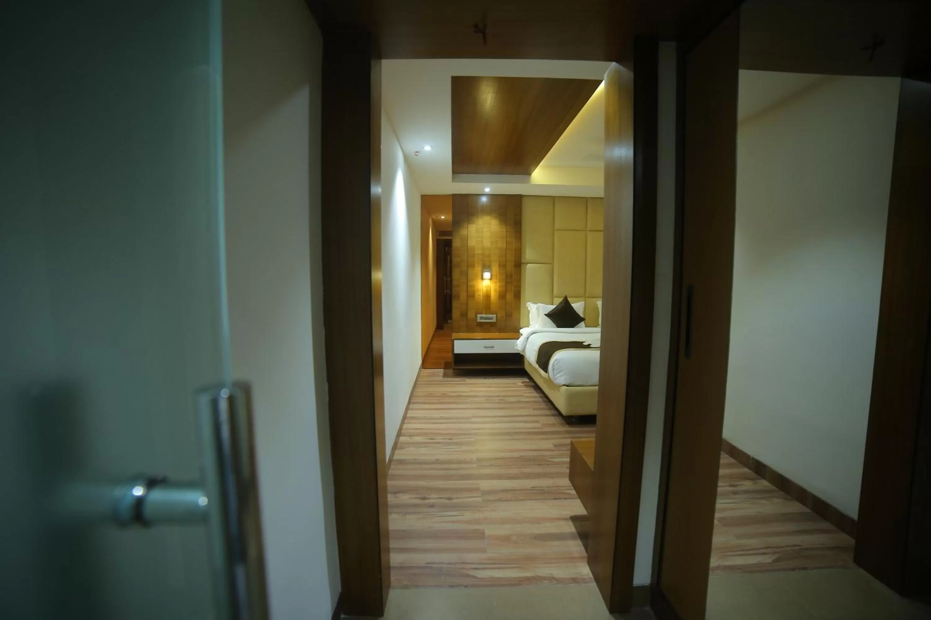 Bed in Sree Fortune Grand, Tadepalli