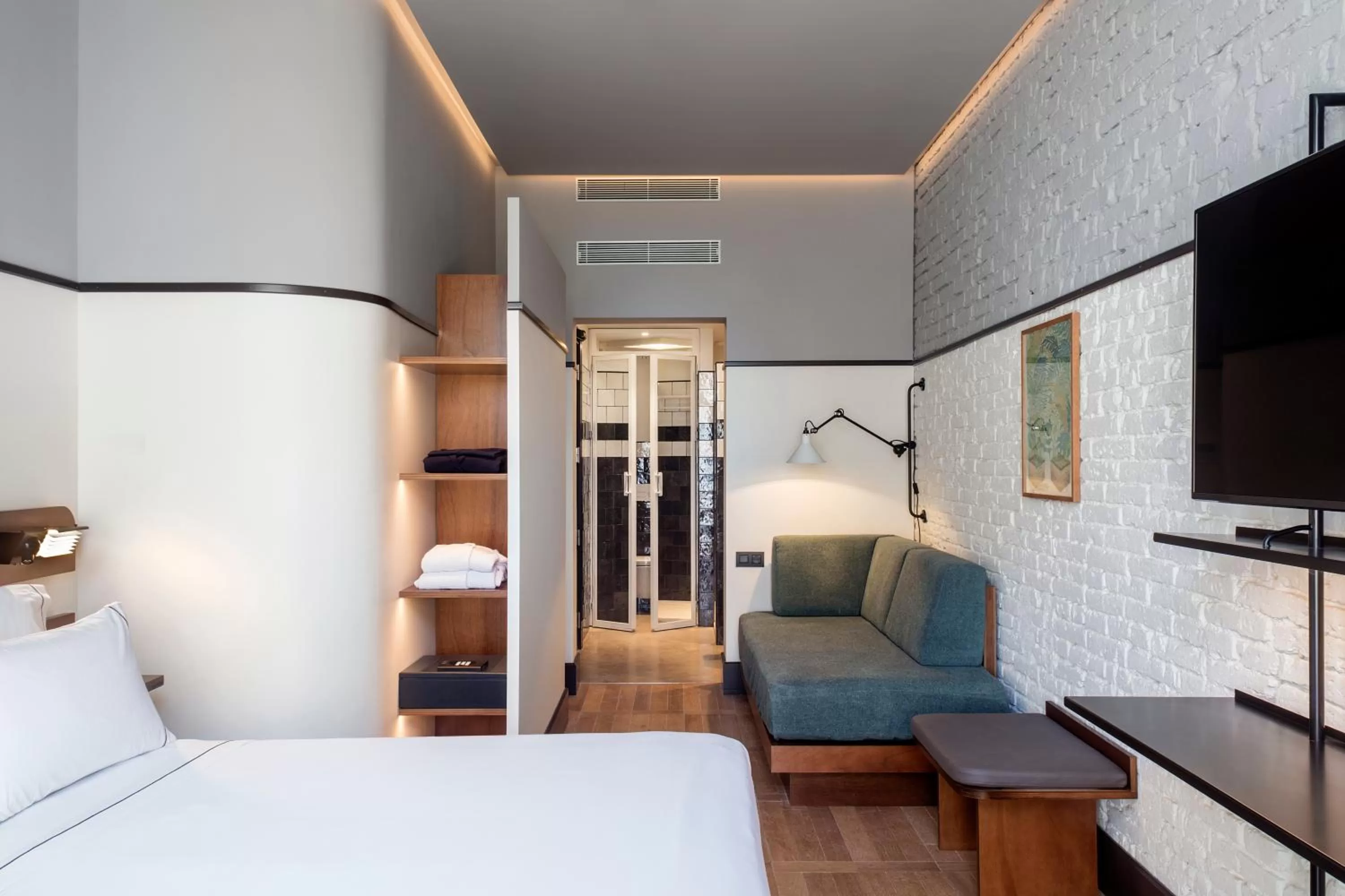 Photo of the whole room, Bed in Praktik Èssens