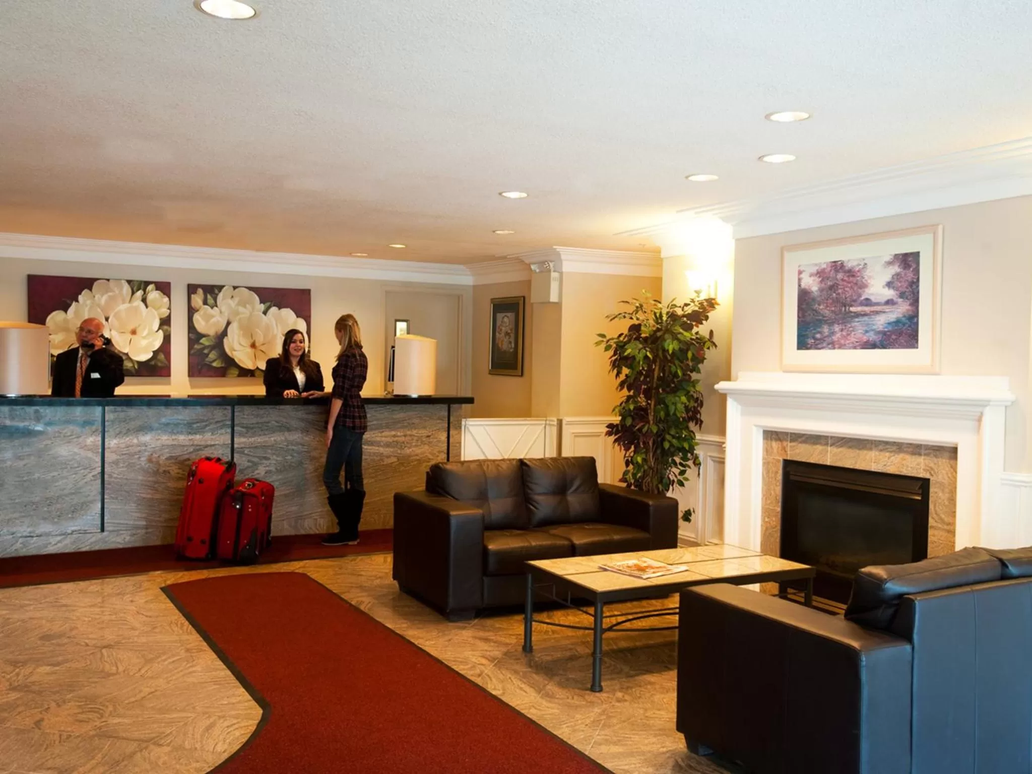 Lobby or reception in West Edmonton Mall Inn
