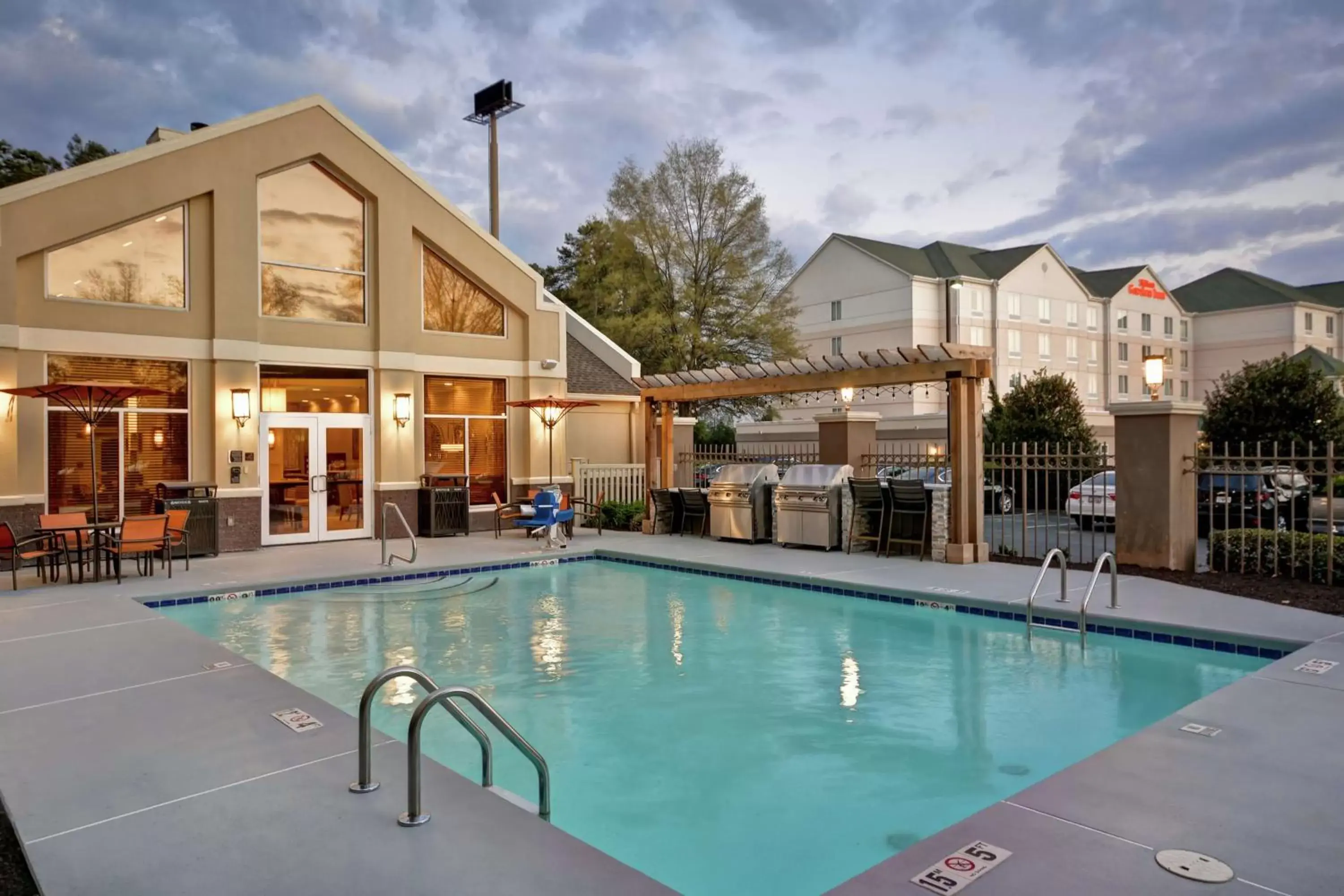 Pool view, Swimming Pool in Homewood Suites by Hilton Augusta