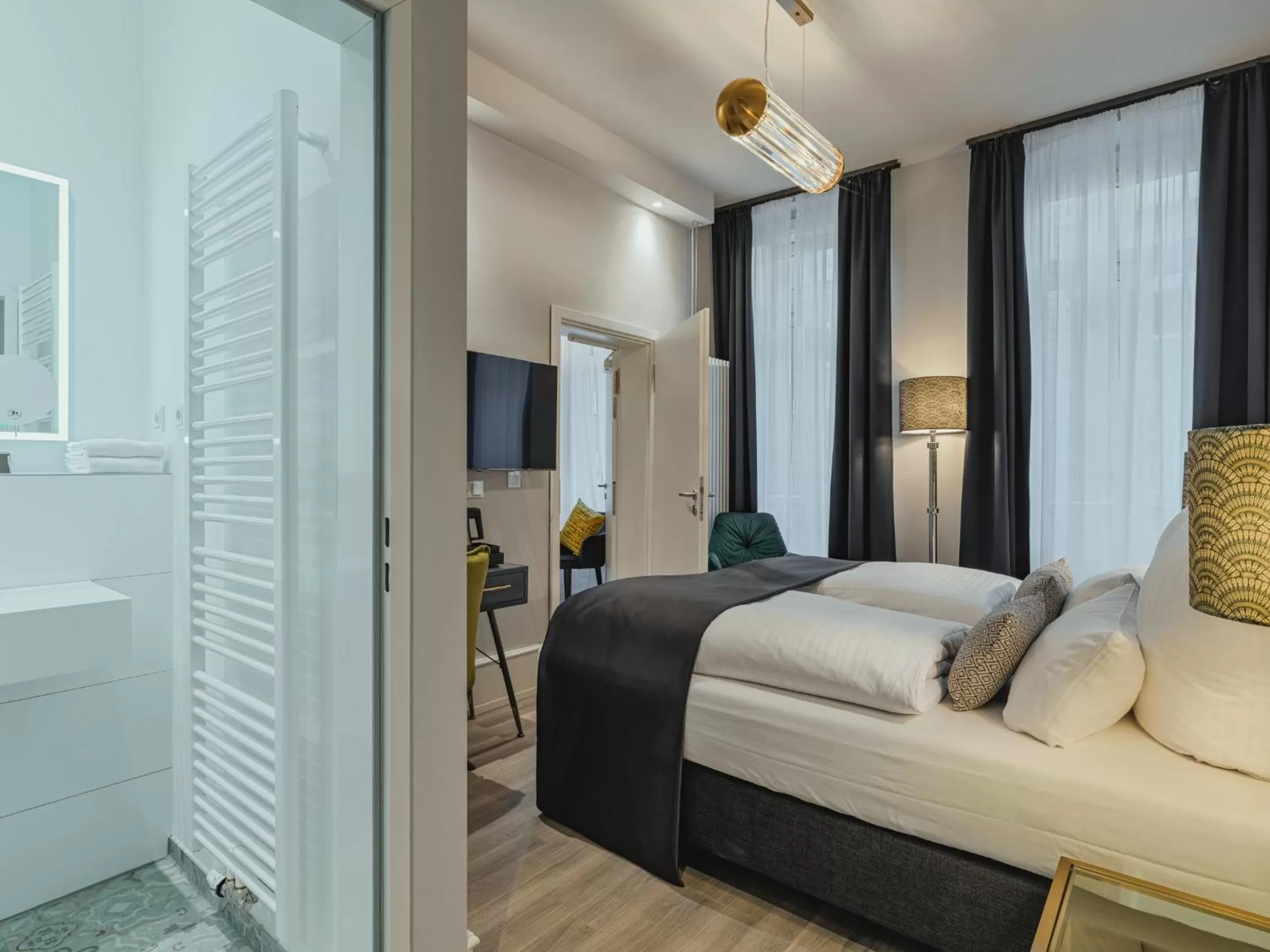 Bed in BS Boutique Hotel