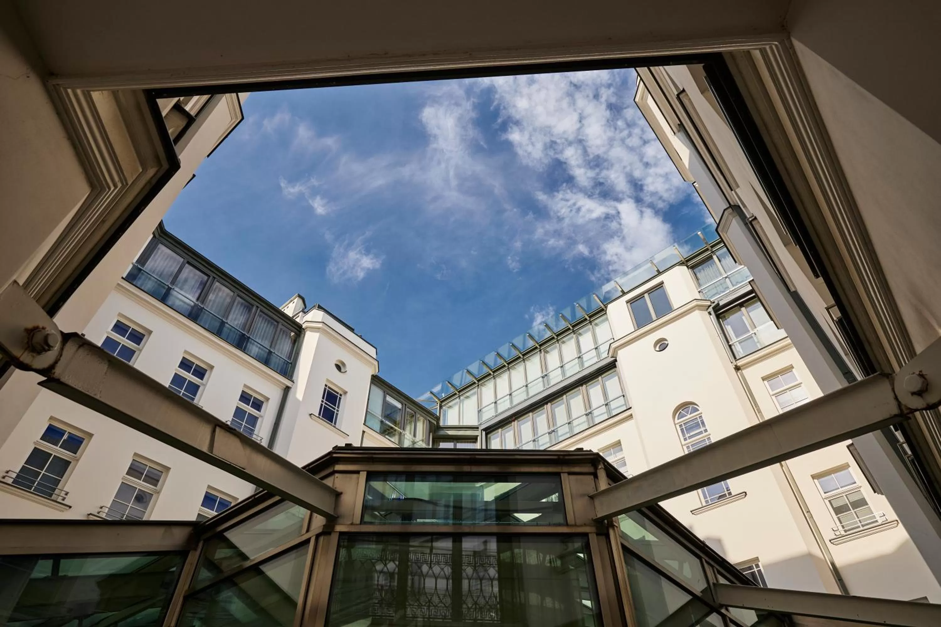 Patio in H15 Boutique Hotel, Warsaw, a Member of Design Hotels
