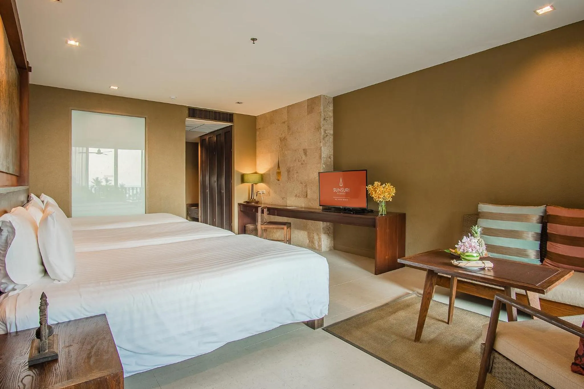 Photo of the whole room, Bed in SUNSURI PHUKET, Nai Harn Beach