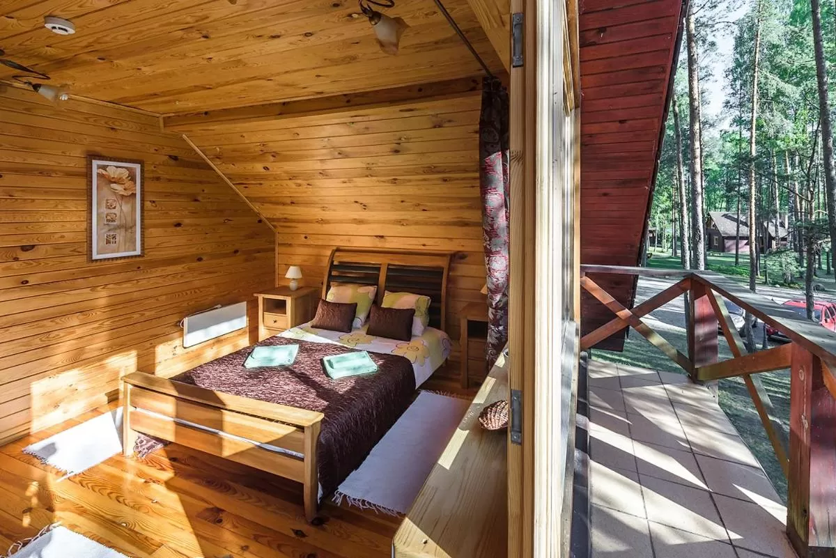 Bed in Svečių namai Smalvas