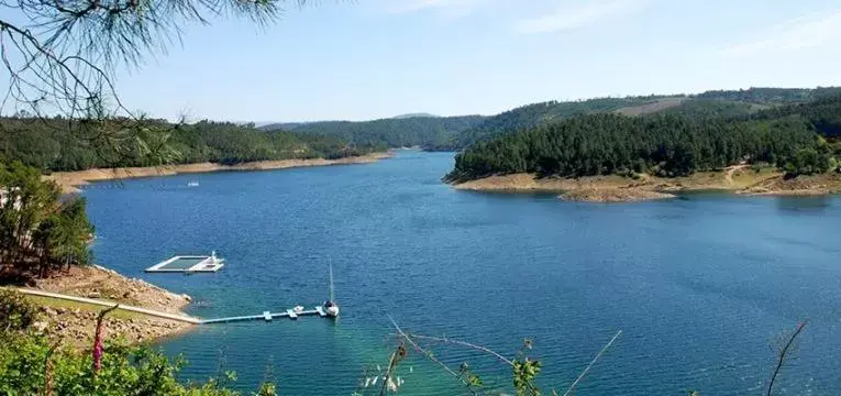 Lake view in Casa Da Oliveira