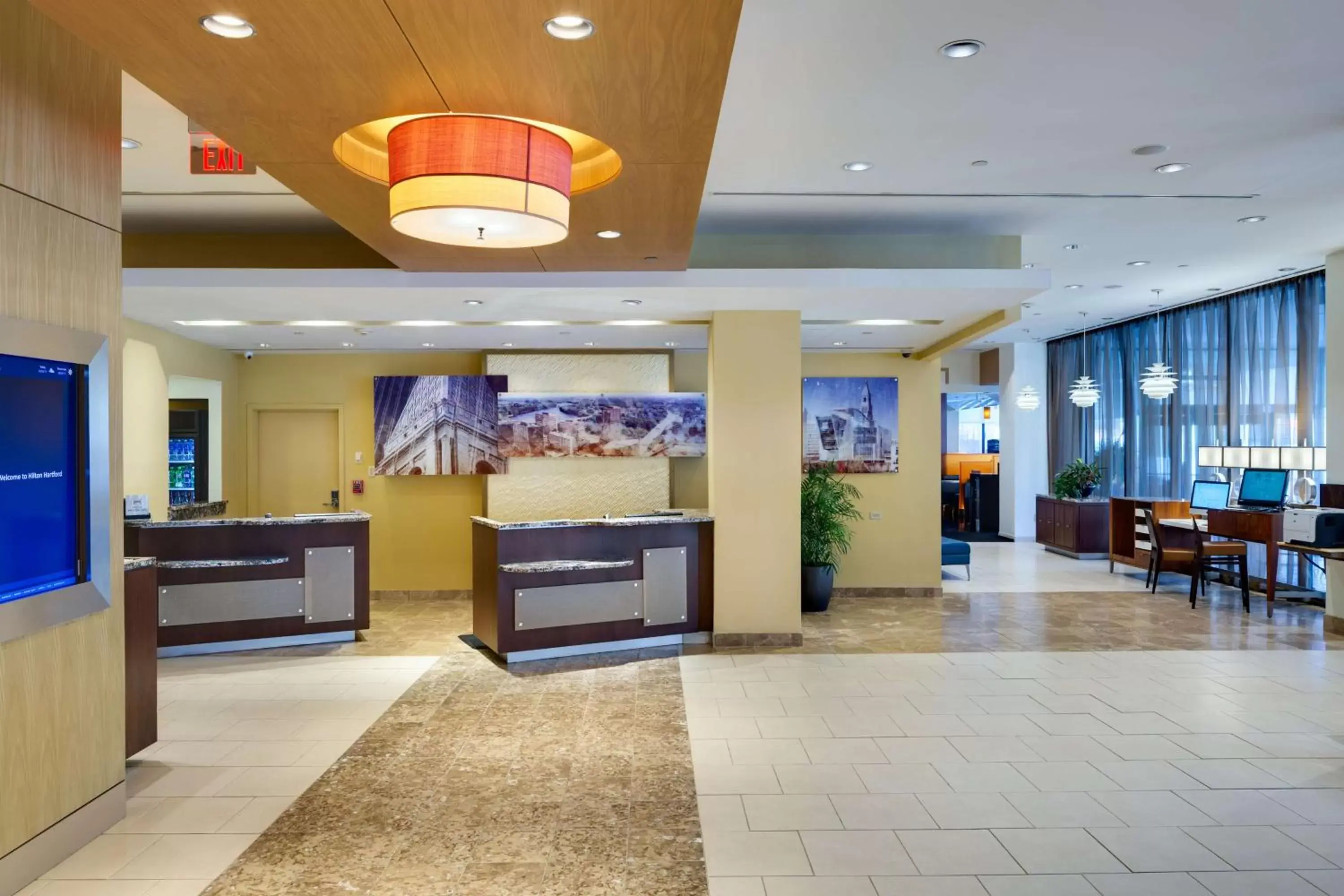 Lobby or reception, Lobby/Reception in Hilton Hartford