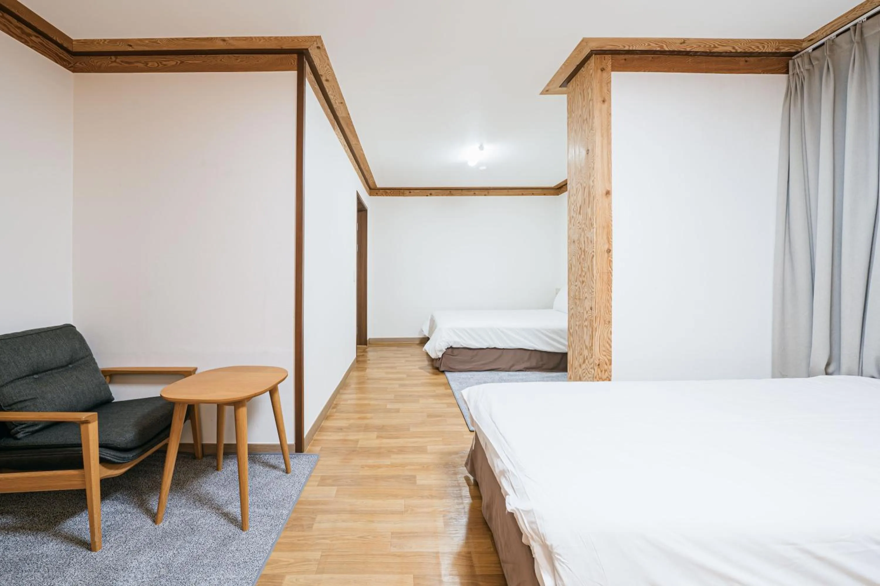 Bed in Jeju Miracle Hotel