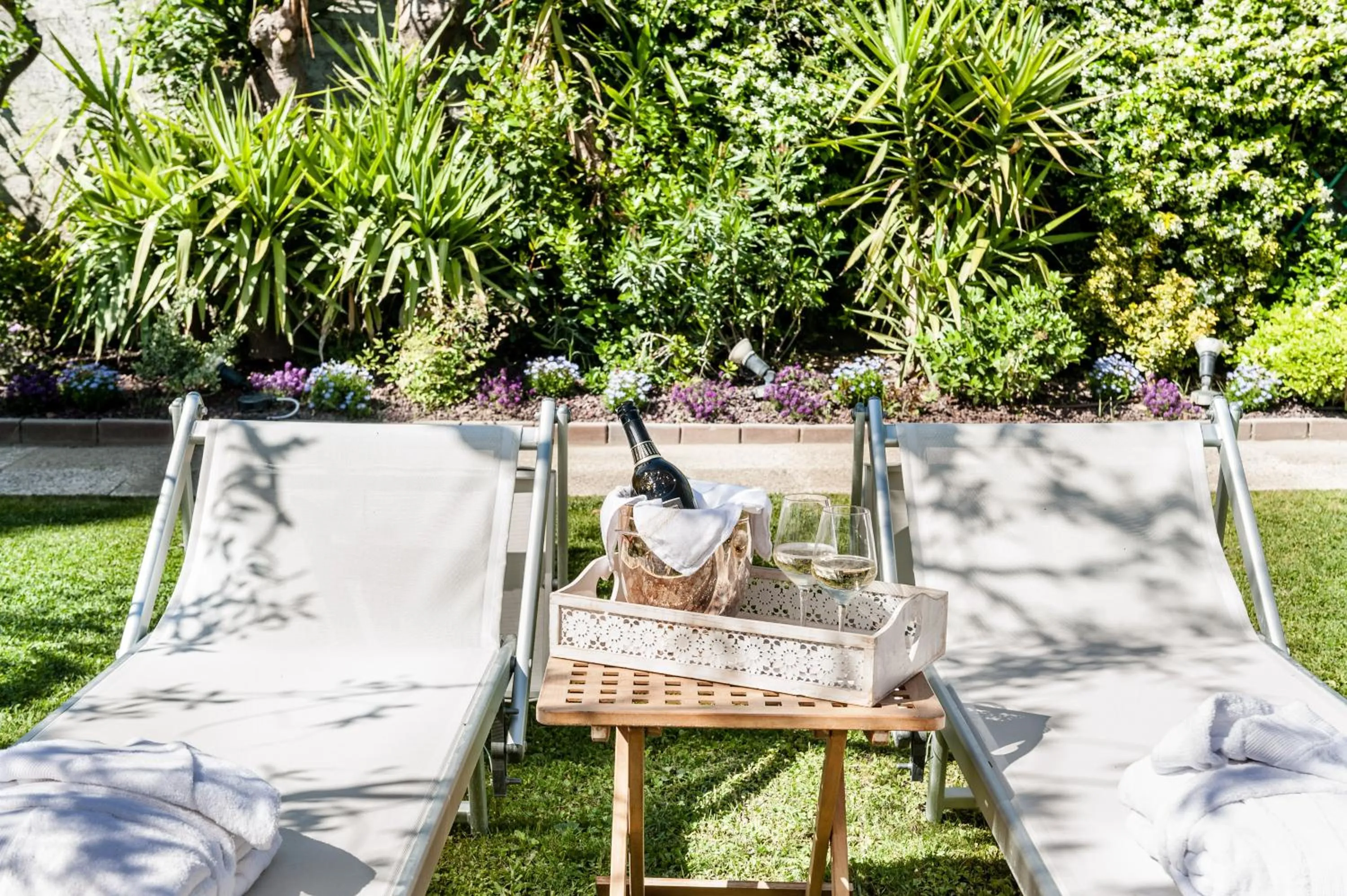 Patio in Giardino della Pieve Relais- Adult Only