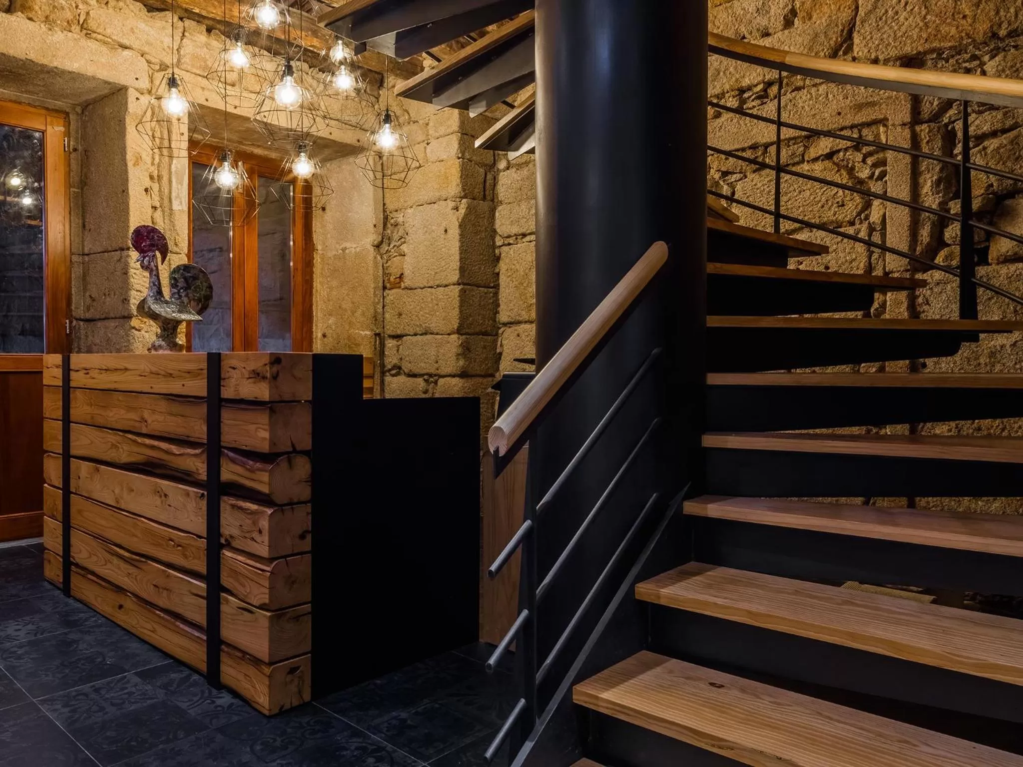 Lobby or reception in Porto River