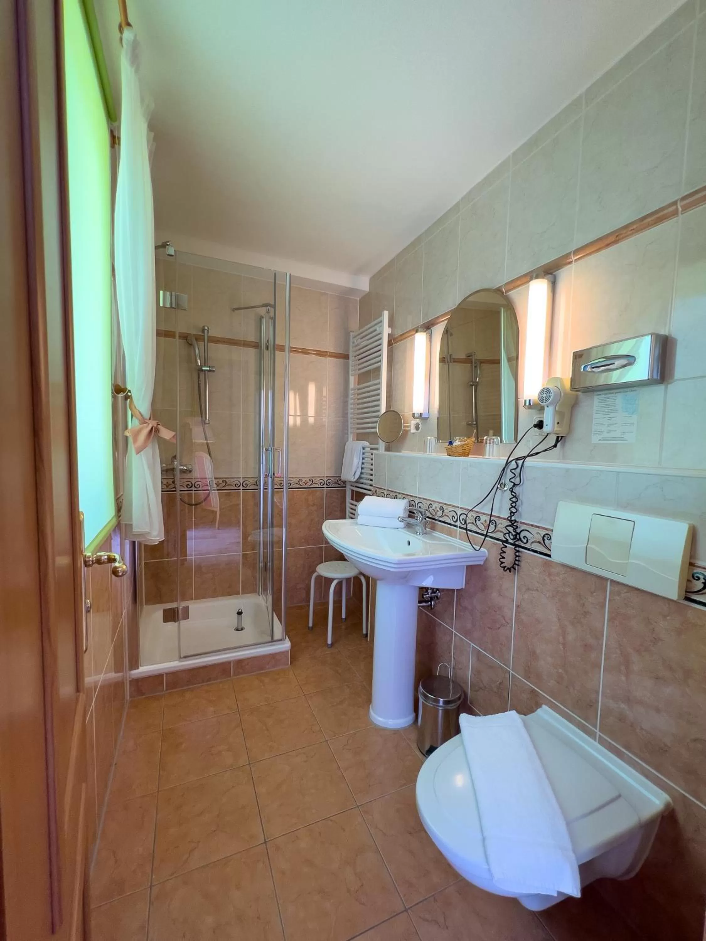 Bathroom in Hotel Landhaus Wörlitzer Hof