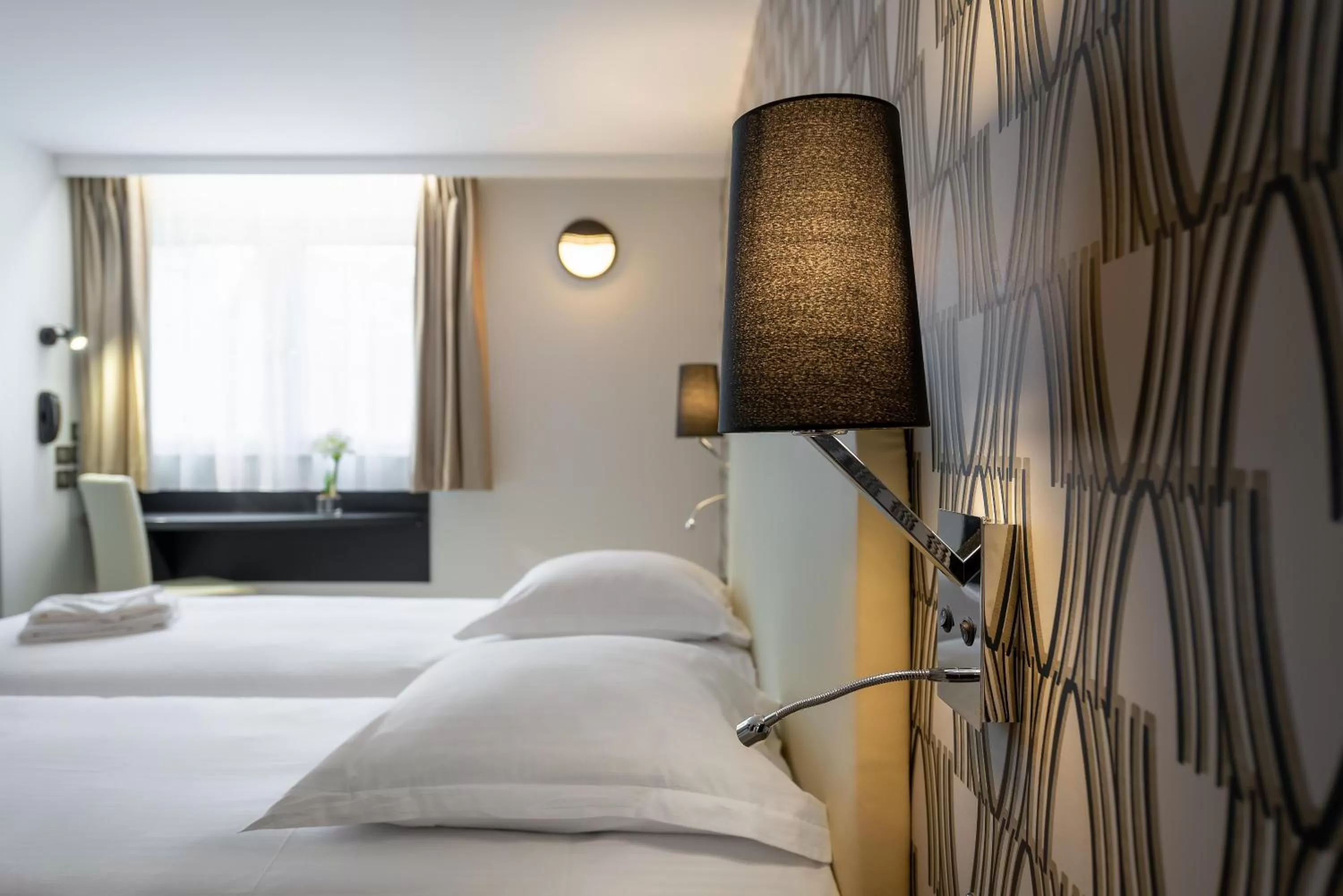 Photo of the whole room, Bed in Zenith Hotel Caen