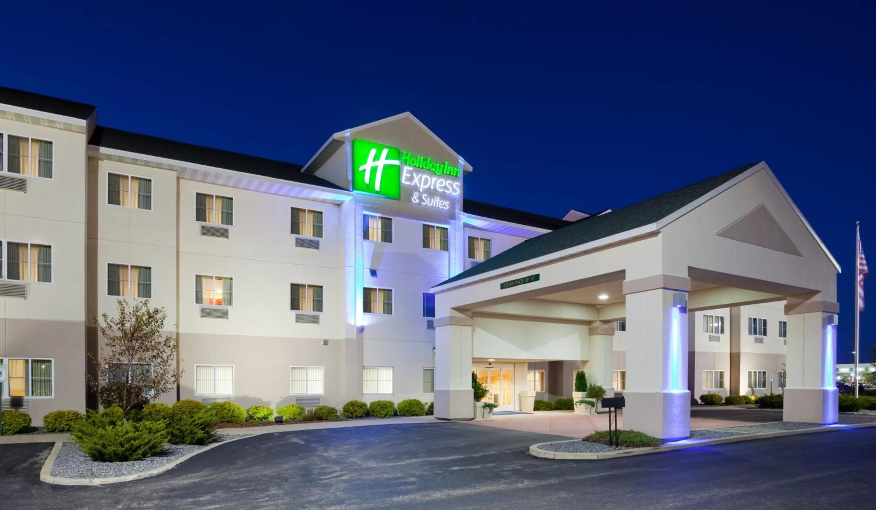 Property building in Holiday Inn Express Hotel and Suites Stevens Point by IHG