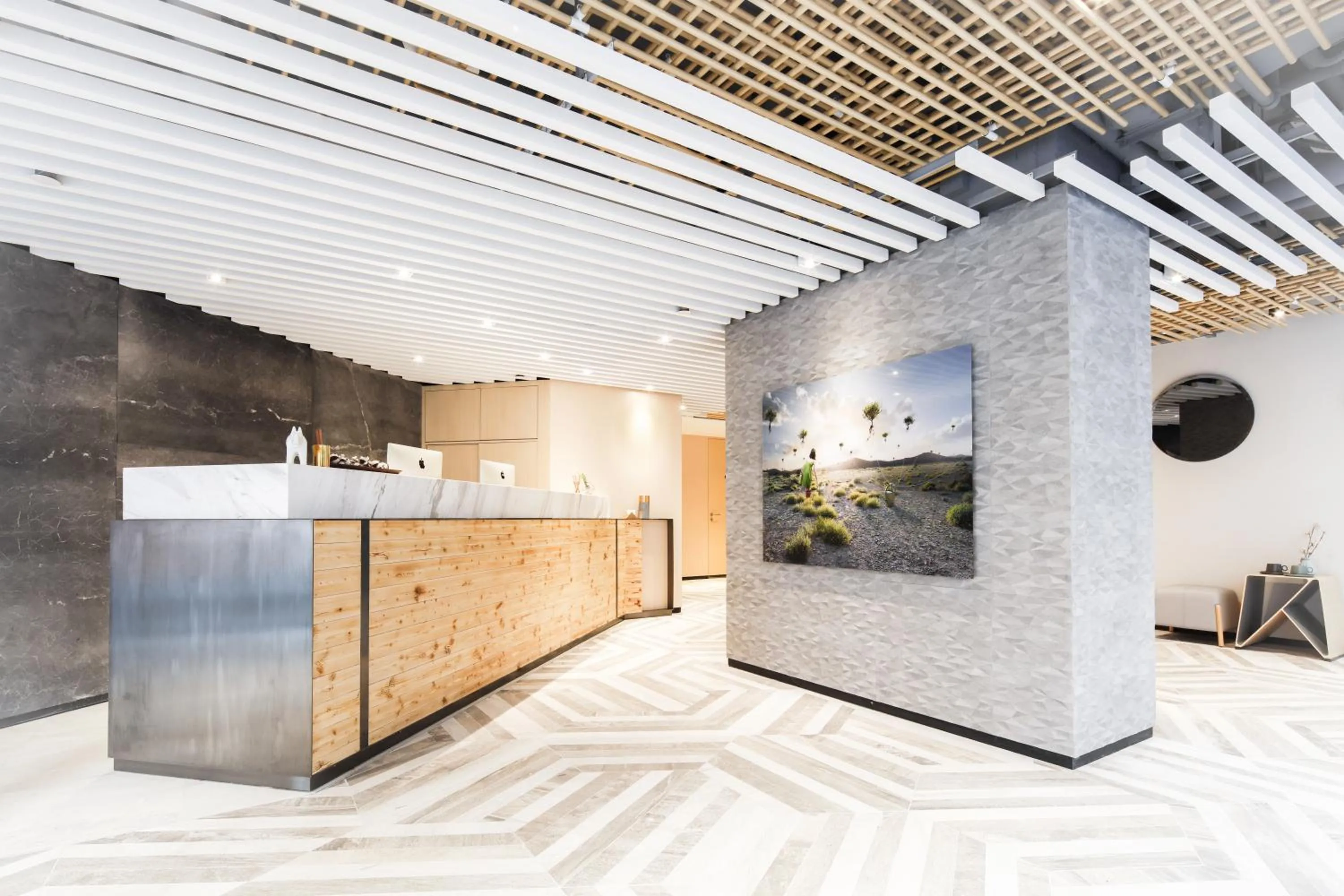 Lobby or reception in Hotel Ease Access Tsuen Wan