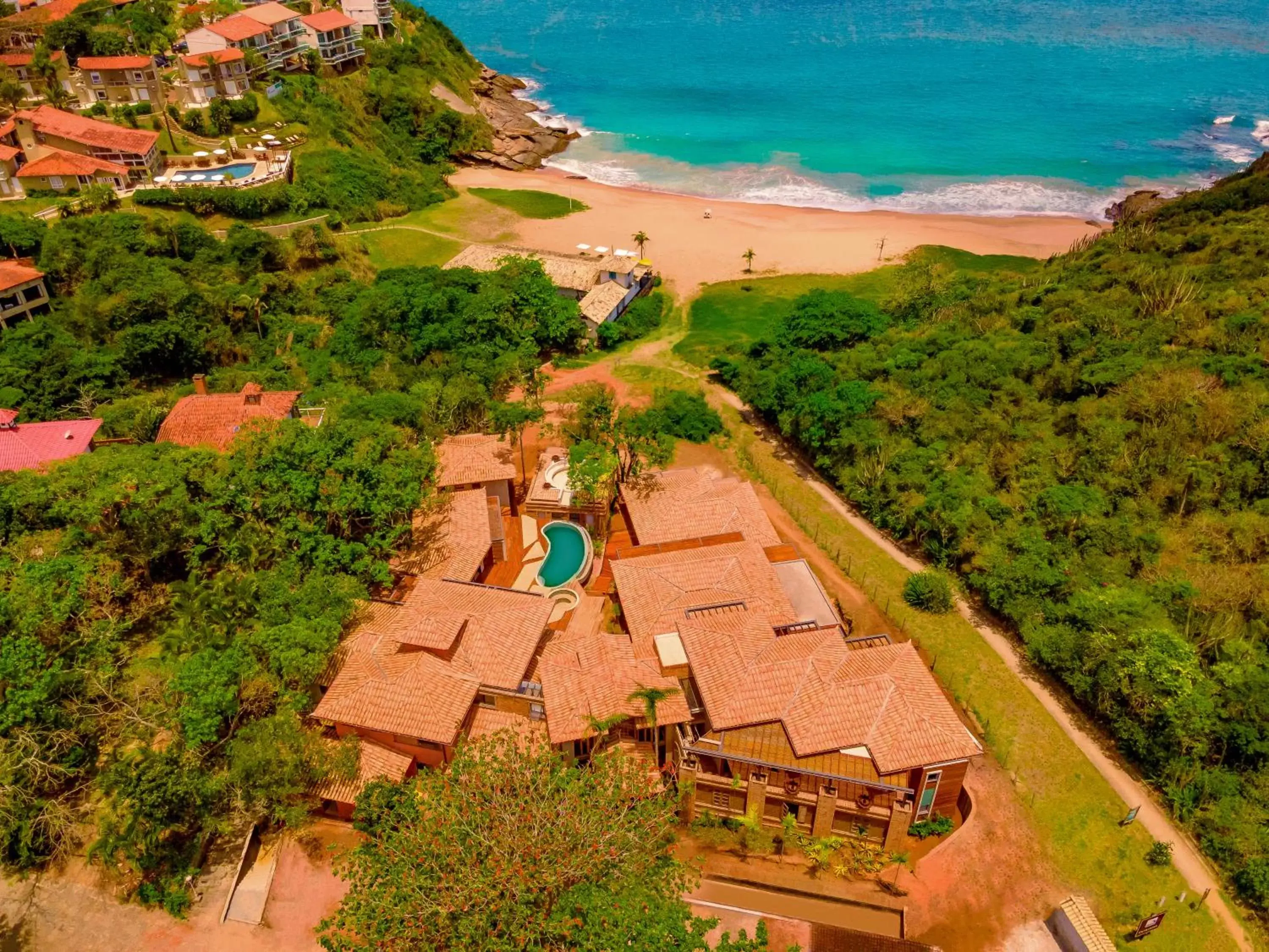 Property building, Bird's-eye View in Buzios Espiritualidade Hotel