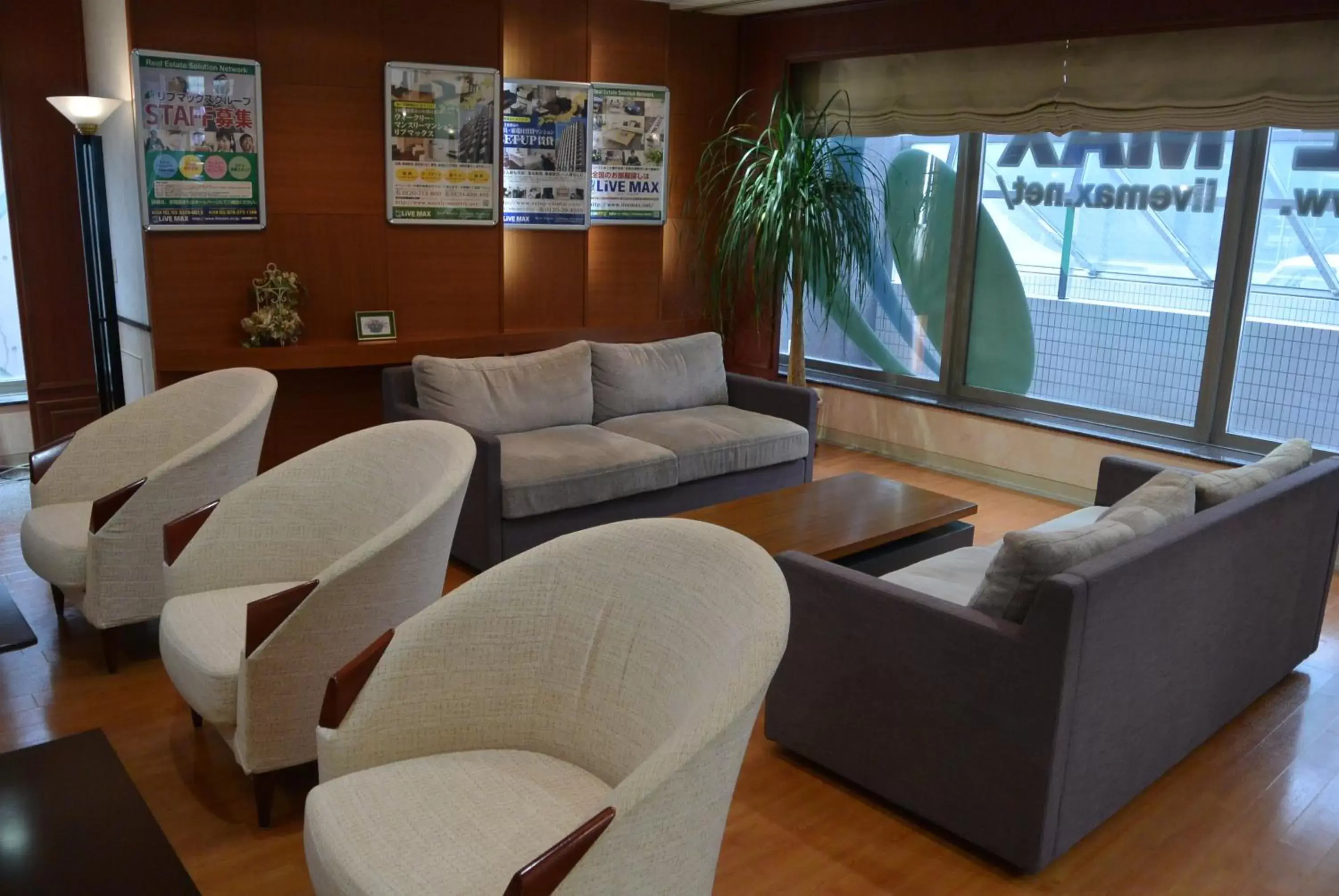 Lobby or reception in HOTEL LiVEMAX BUDGET SAPPORO Lobby or reception in HOTEL LiVEMAX BUDGET SAPPORO