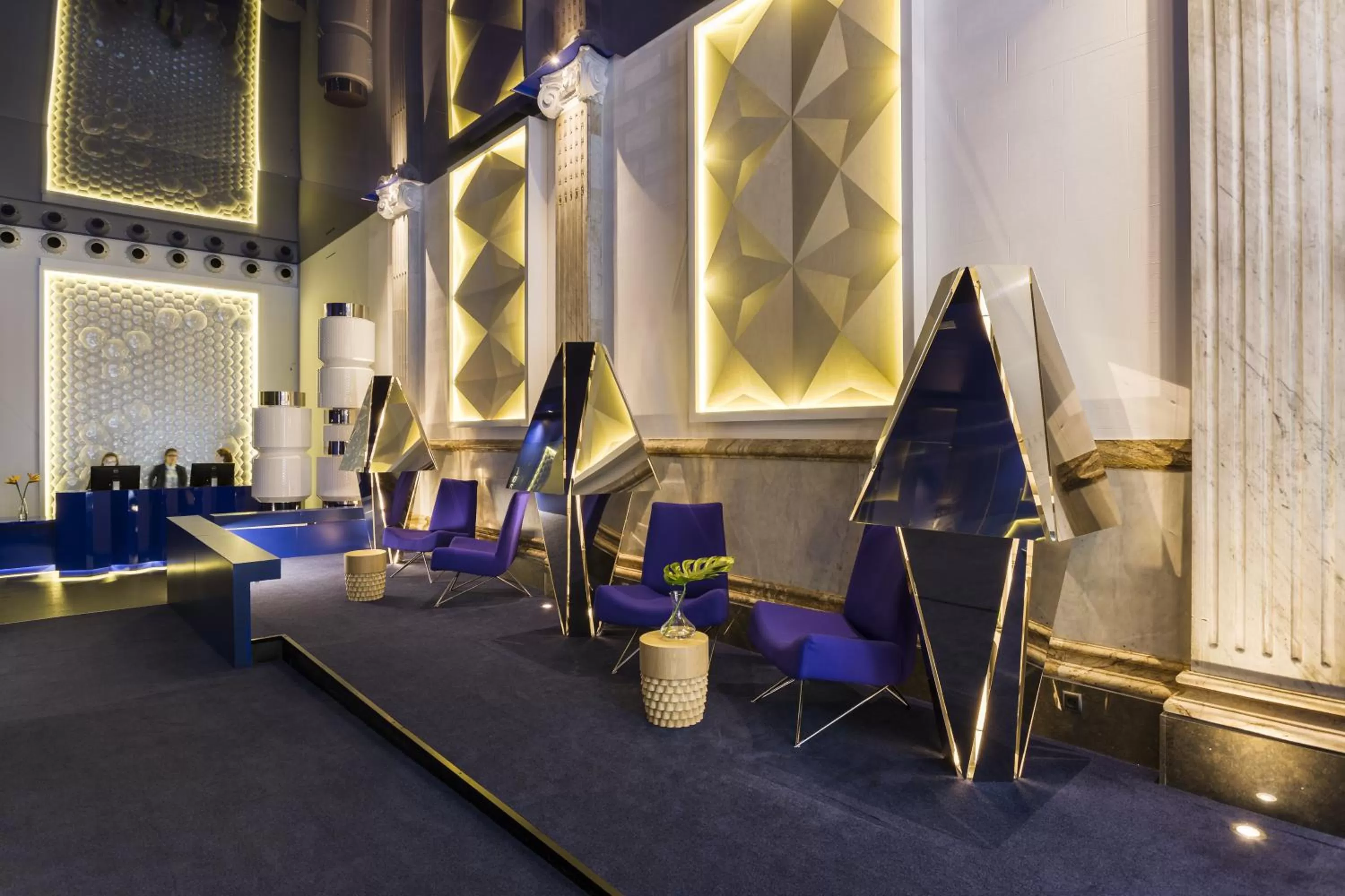 Lobby or reception in Room Mate Carla, Barcelona