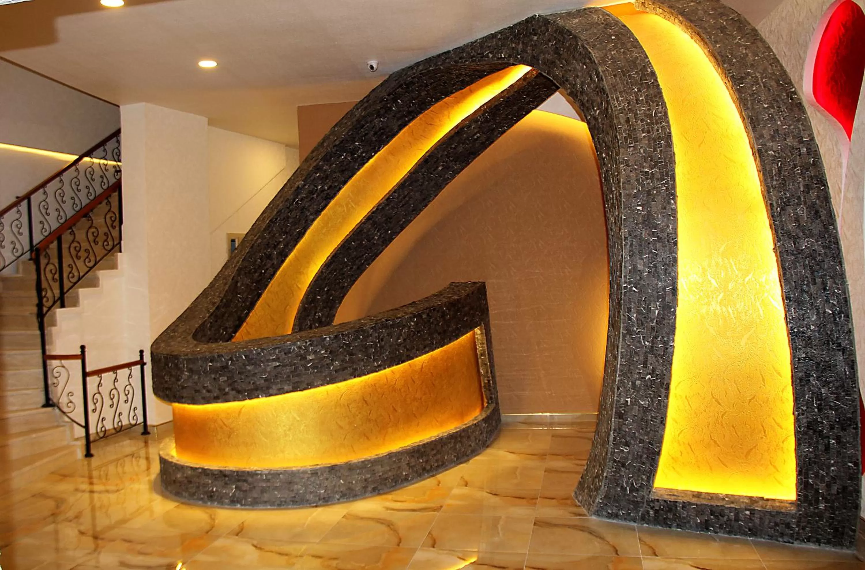 Decorative detail in Nun Hotel