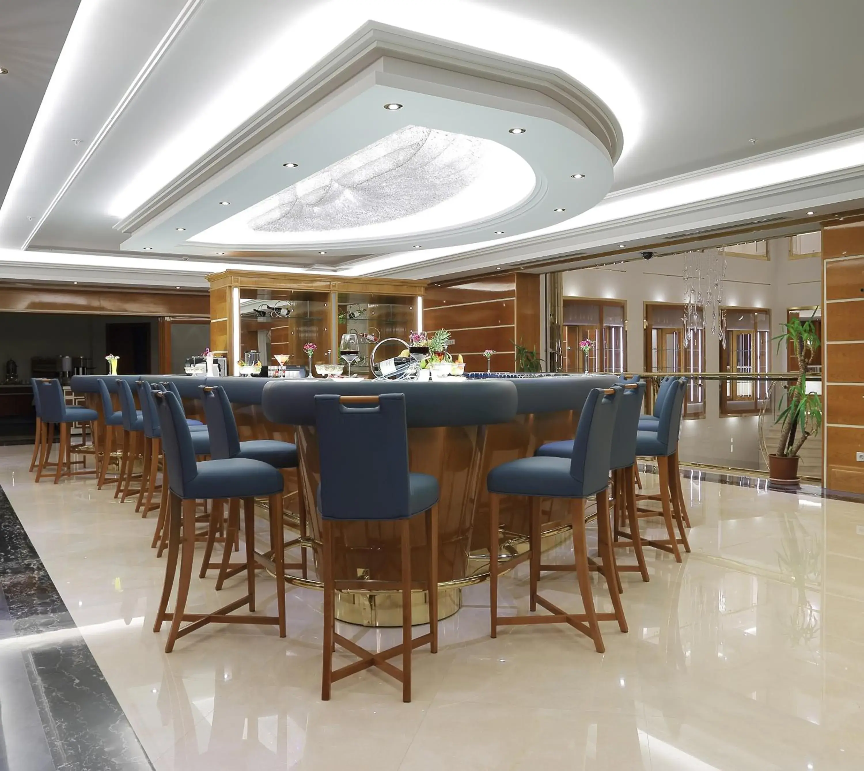 Lounge or bar, Restaurant/Places to Eat in Atli Hotel Ankara