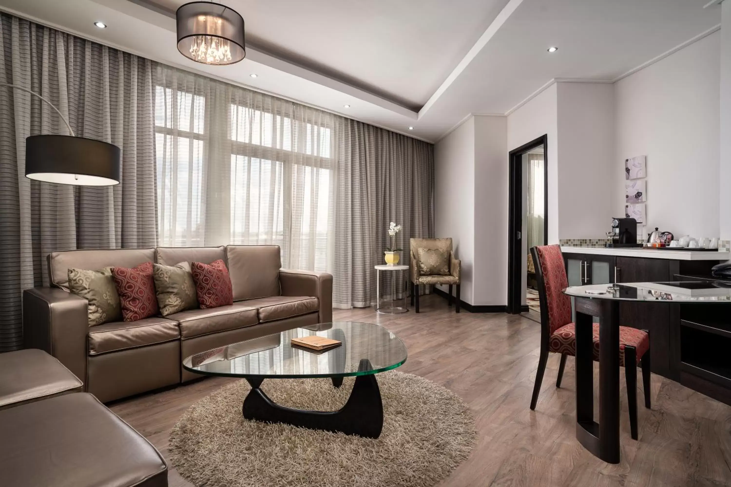 Living room in The Oasis Living room in The Oasis