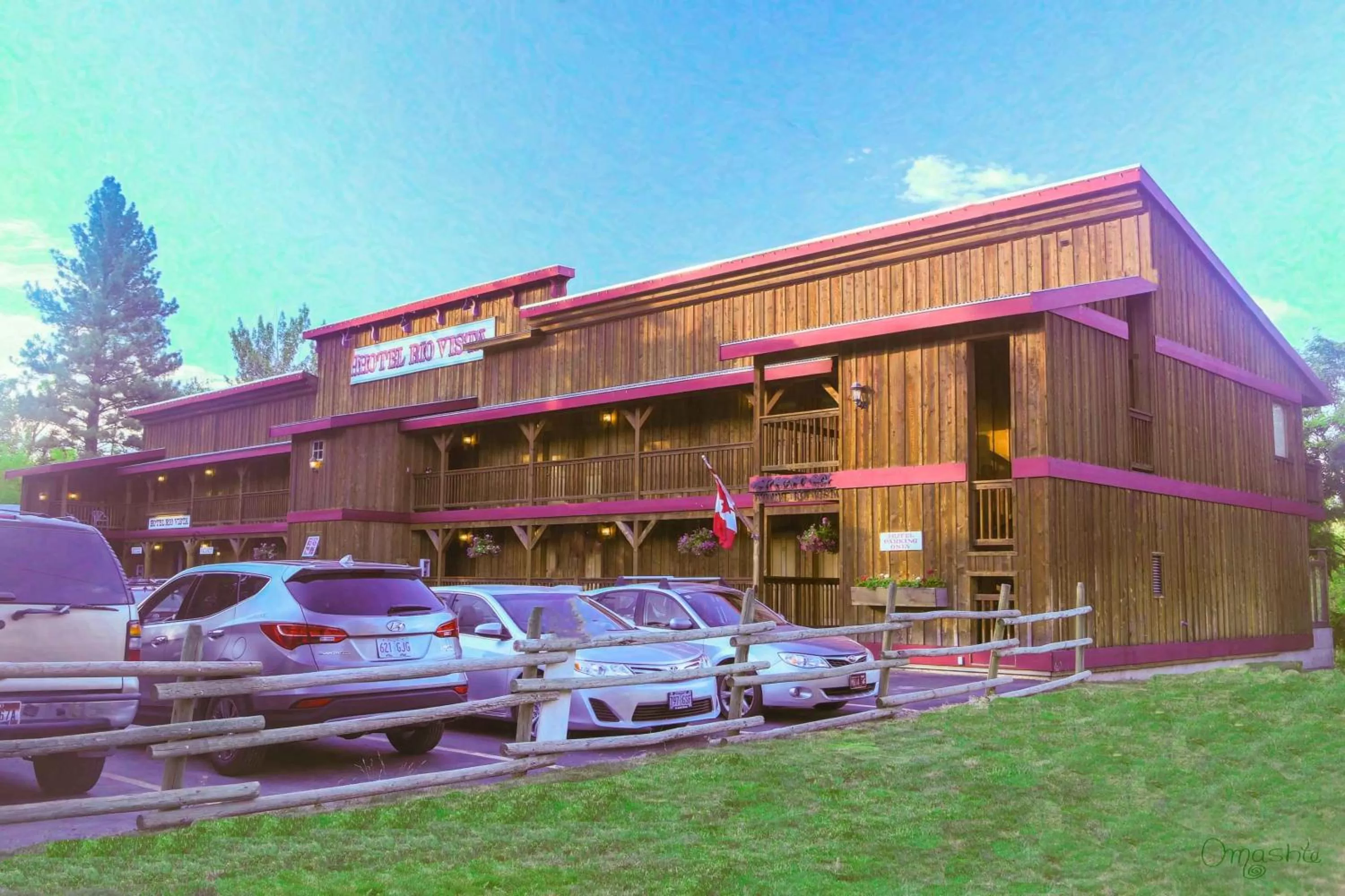 Property building in Hotel Rio Vista