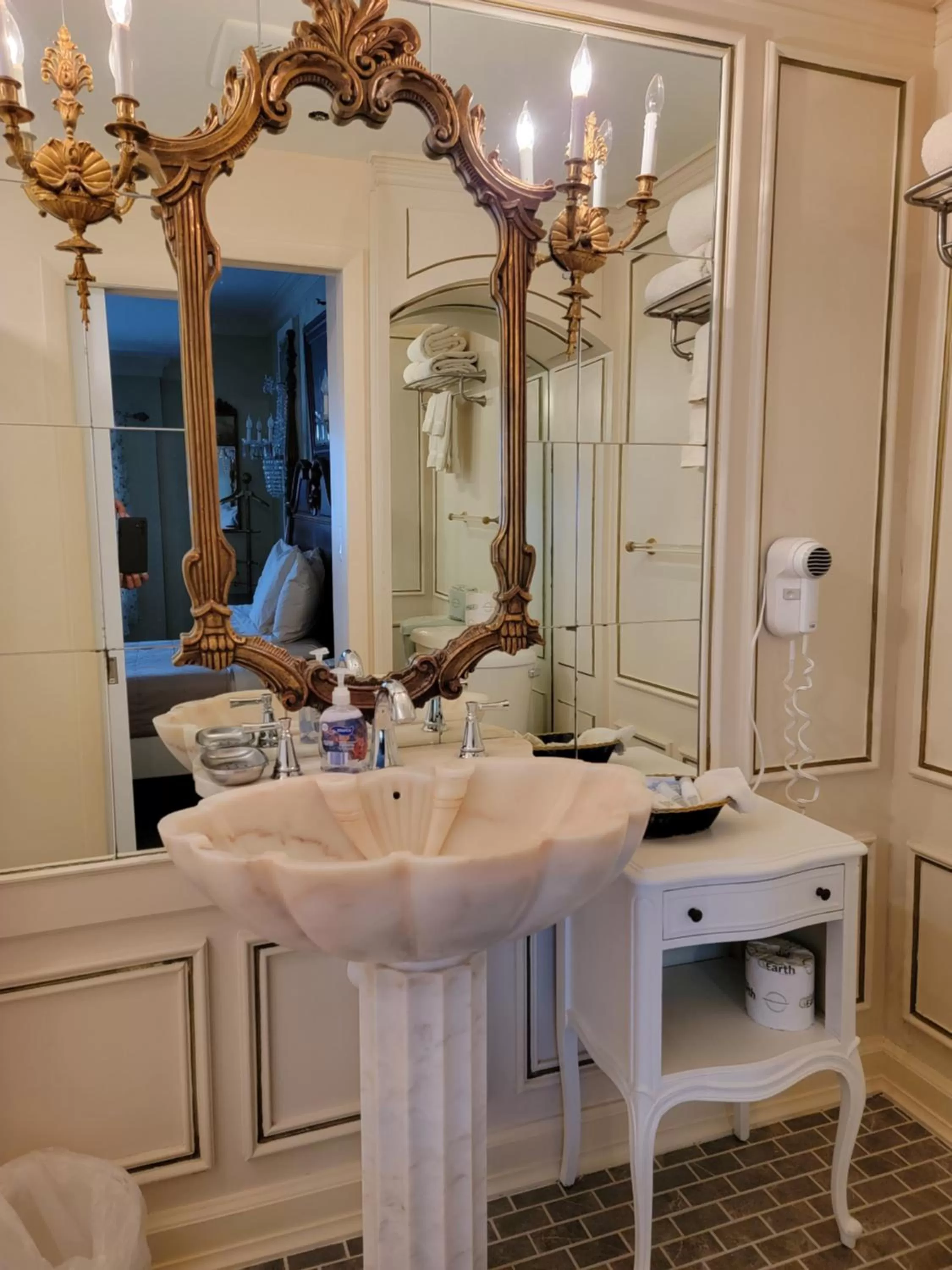 Bathroom in Lowell Inn