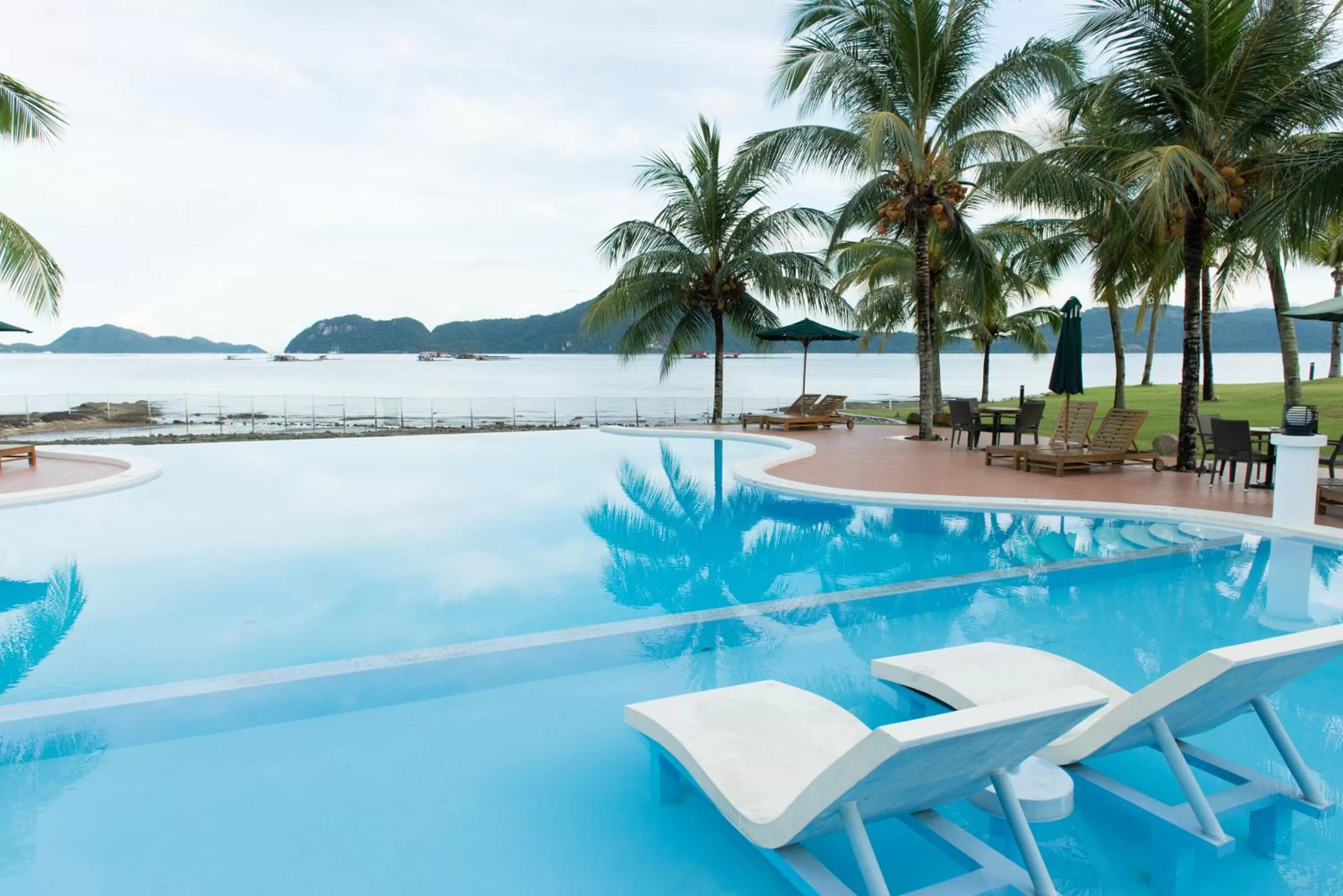 Pool view in The Ocean Residence Langkawi
