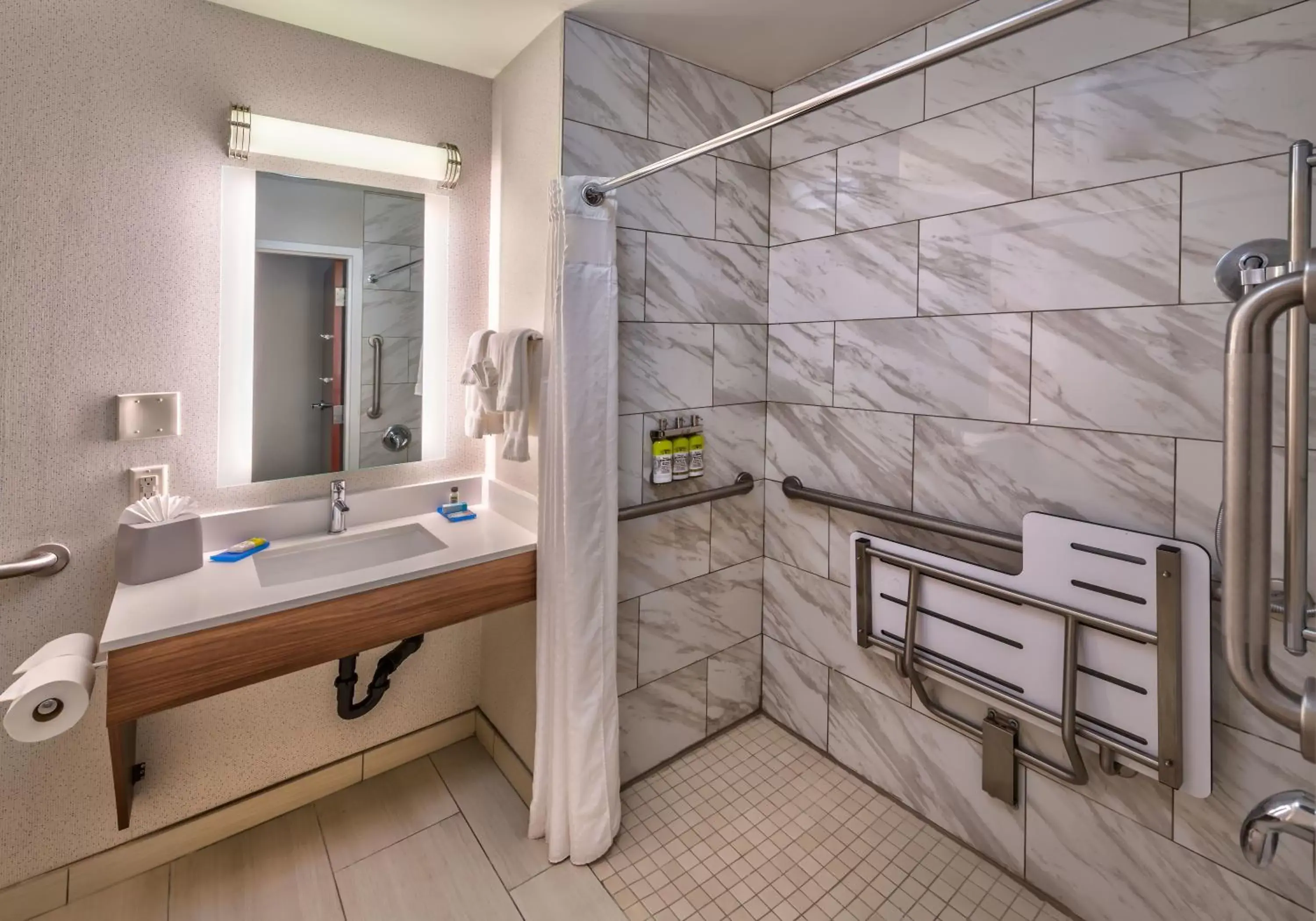 Photo of the whole room, Bathroom in Holiday Inn Express Reno Airport, an IHG Hotel