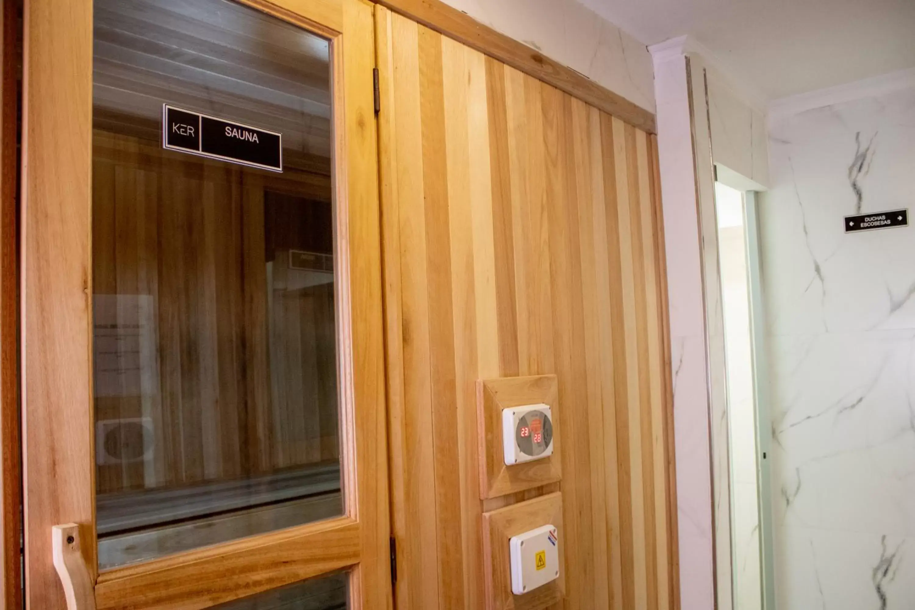 Sauna in Ker Recoleta Hotel