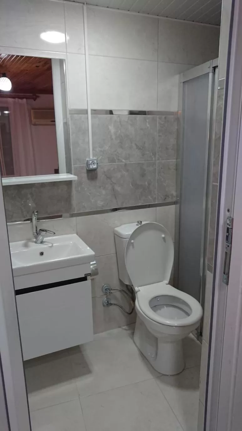 Toilet in Ali's Pension ada alis