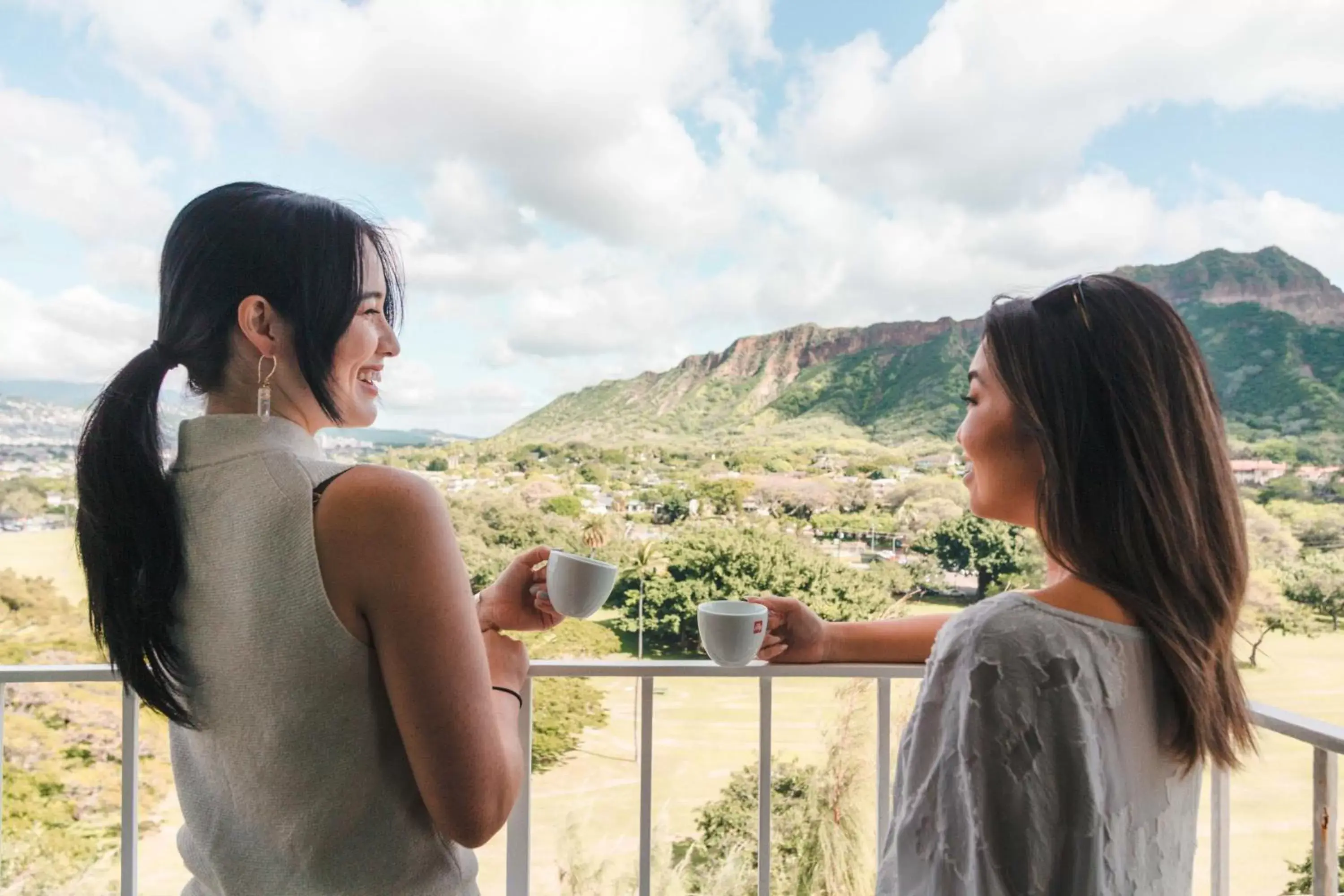 View (from property/room), Guests in Lotus Honolulu at Diamond Head