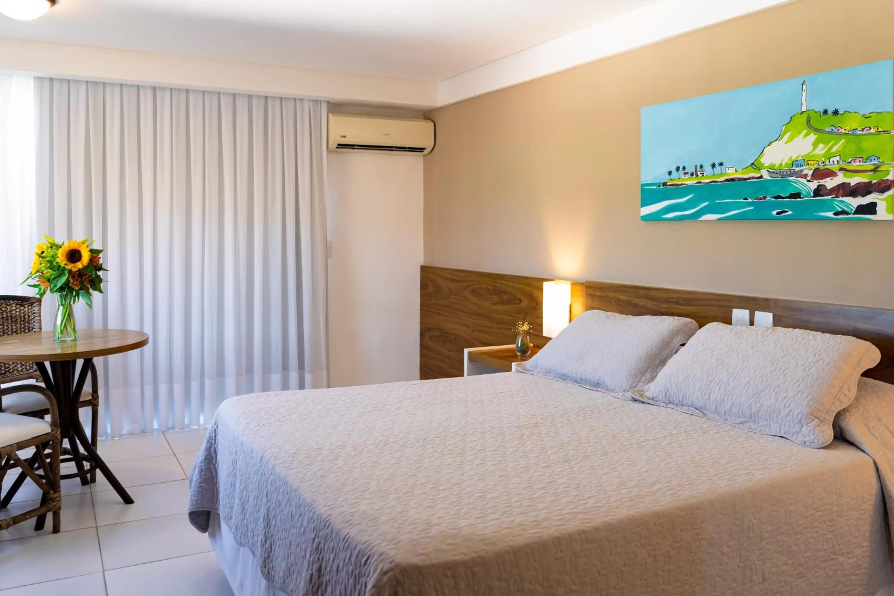 Bedroom, Bed in Porto Suítes Natal Hotel