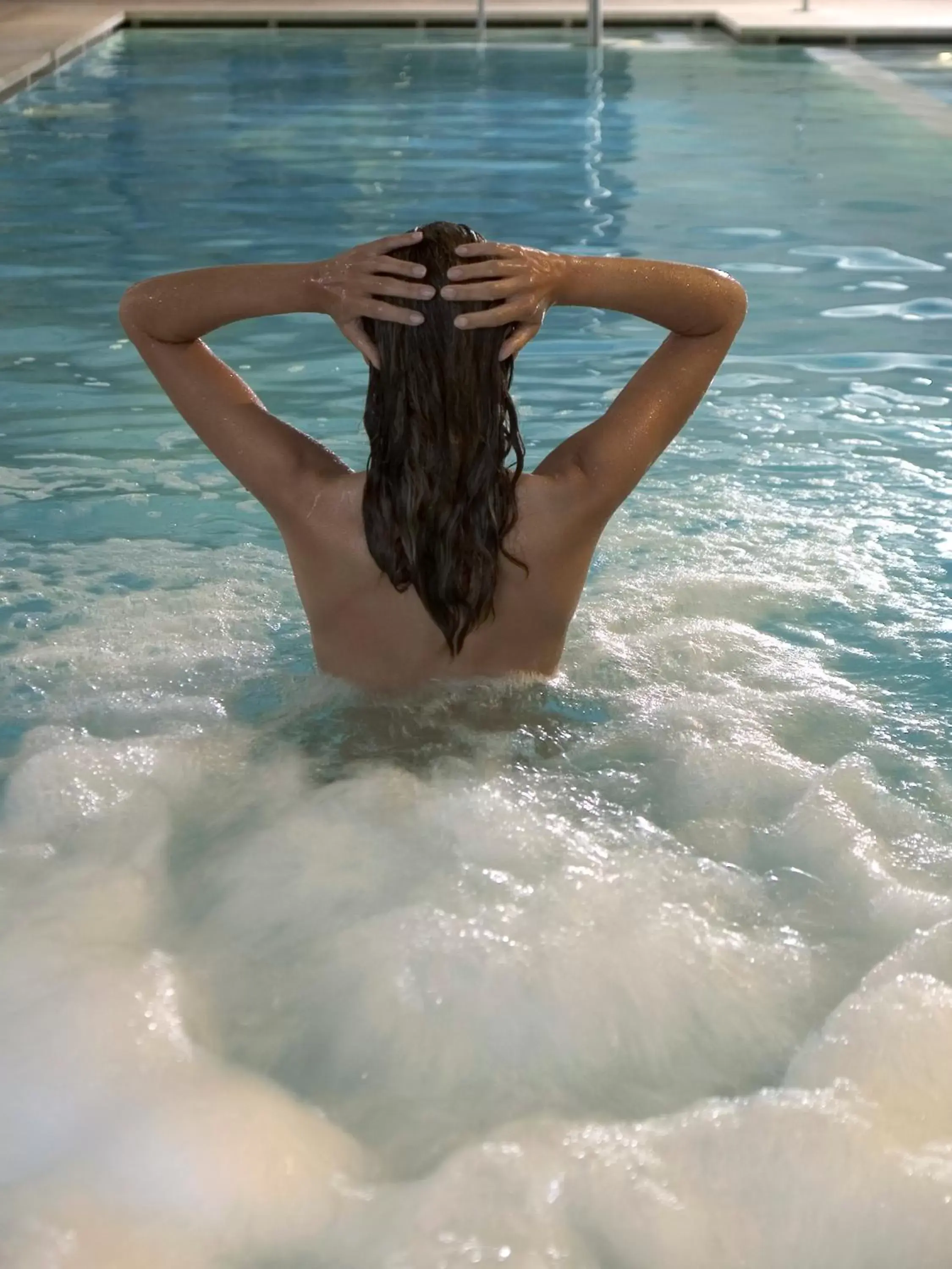 Hot Tub, Swimming Pool in Hotel Milano Alpen Resort Meeting&Spa