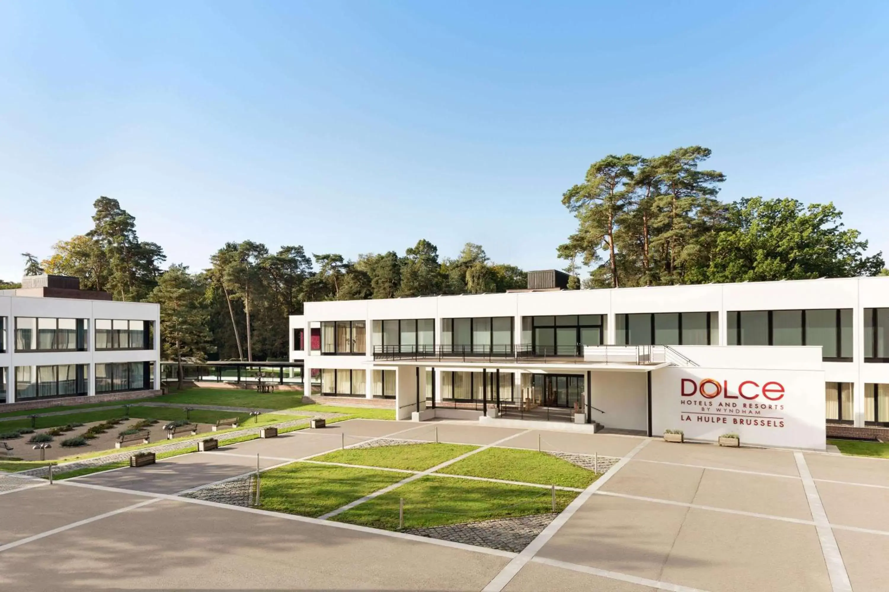 Property building in Hotel Dolce La Hulpe Brussels
