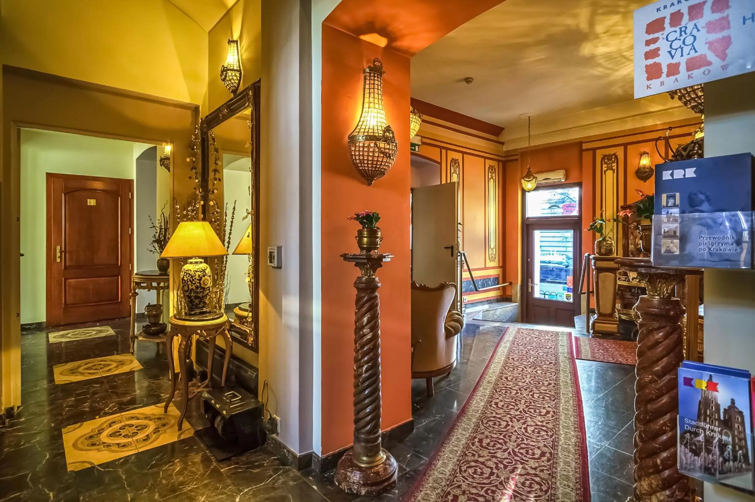 Decorative detail in Old Time Hotel