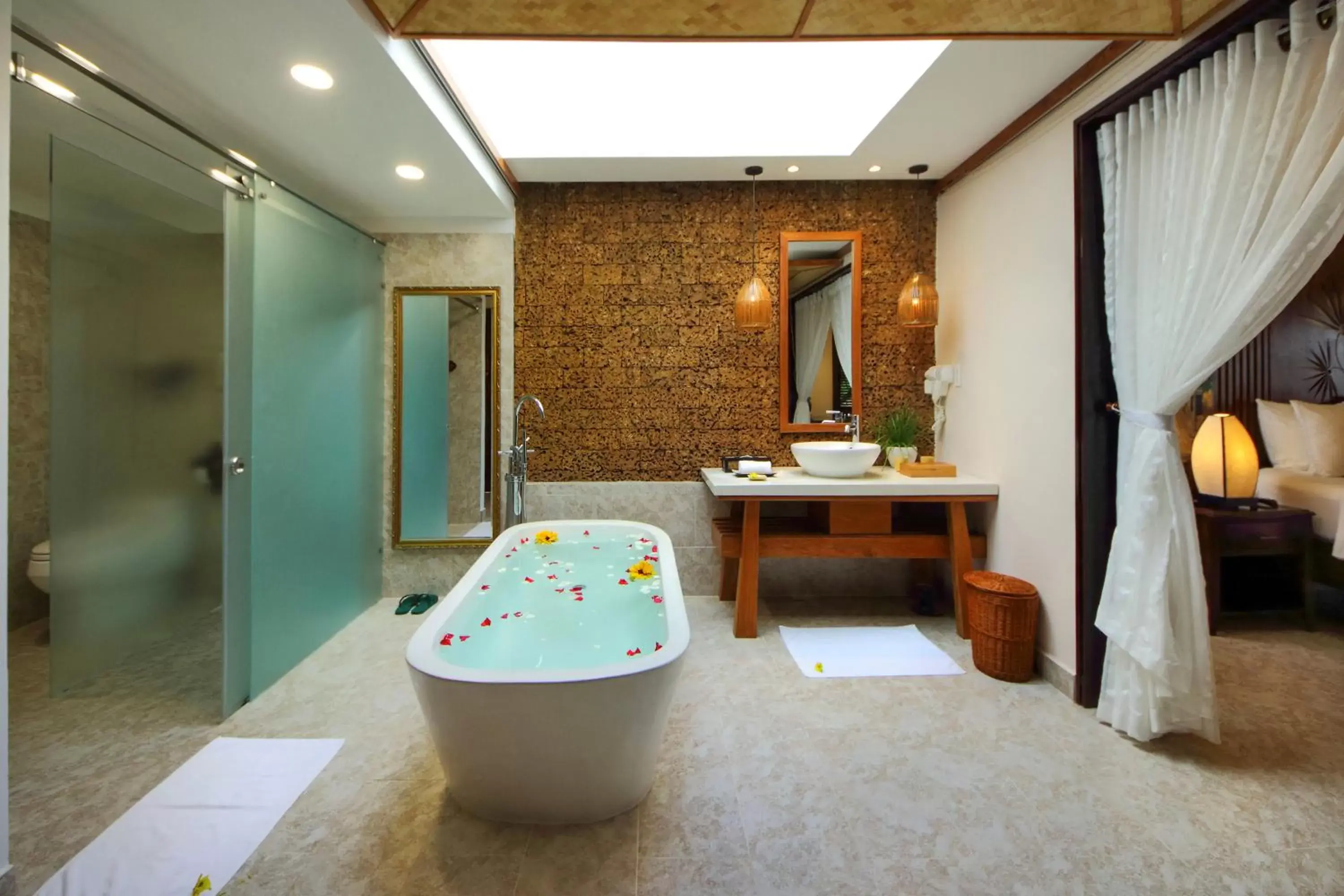Bath, Bathroom in Palm Garden Beach Resort & Spa