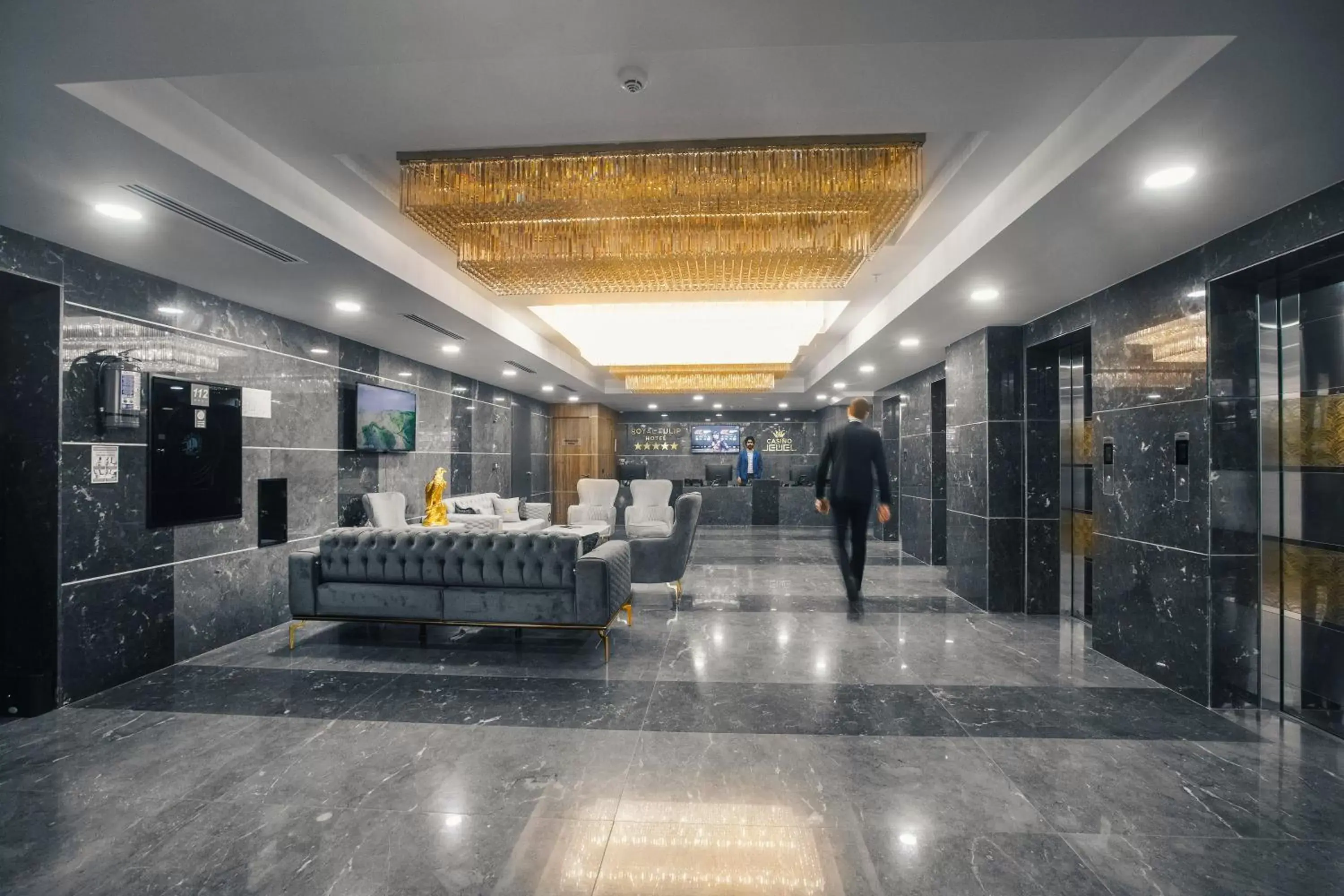 Lobby or reception in Royal Tulip Hotel & Casino, Tbilisi Lobby or reception in Royal Tulip Hotel & Casino, Tbilisi