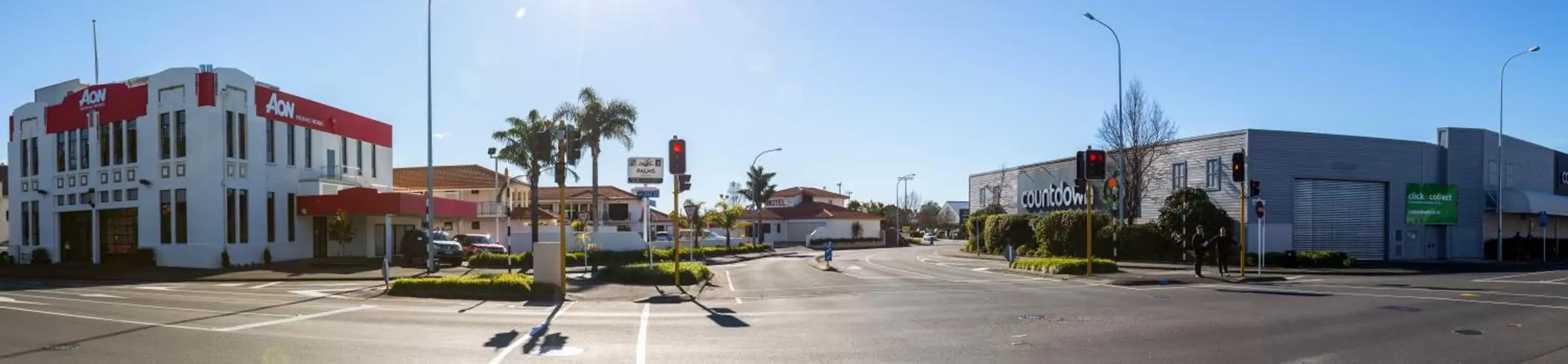 Street view in Palms Motel