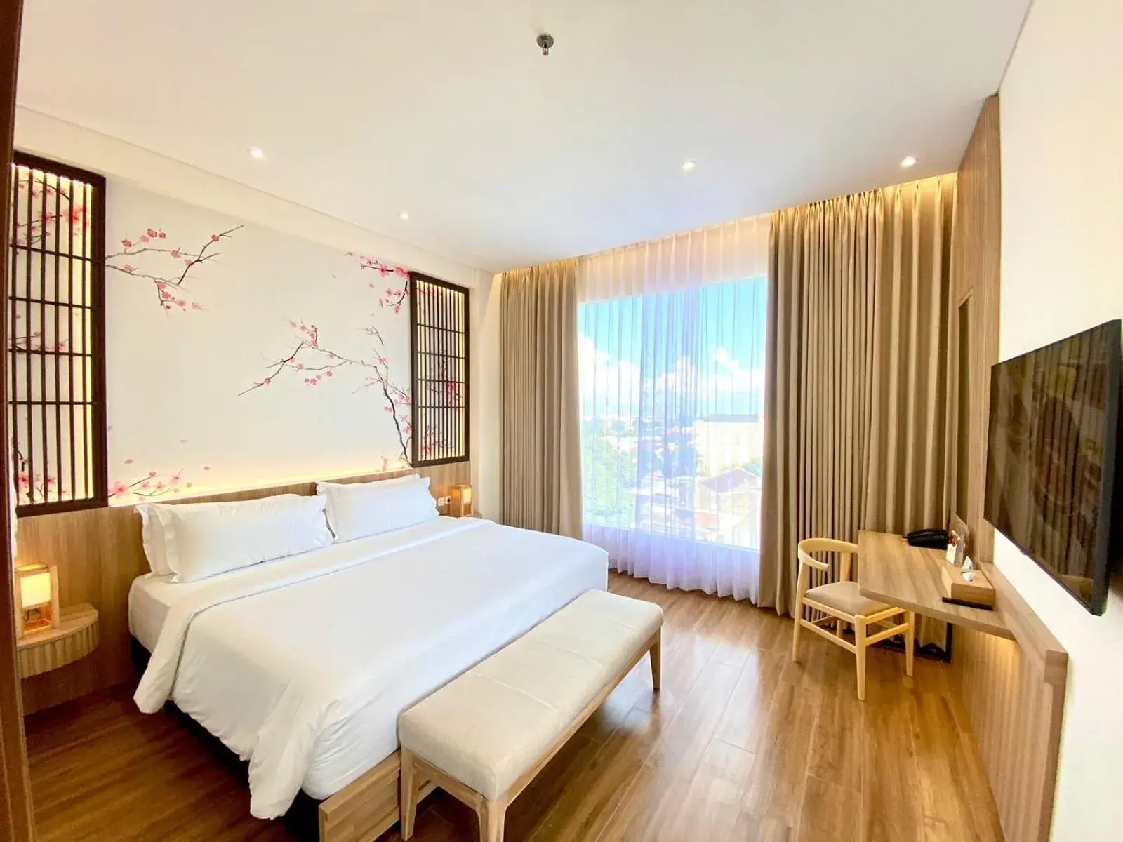 Bedroom in Hemangini Hotel Bandung