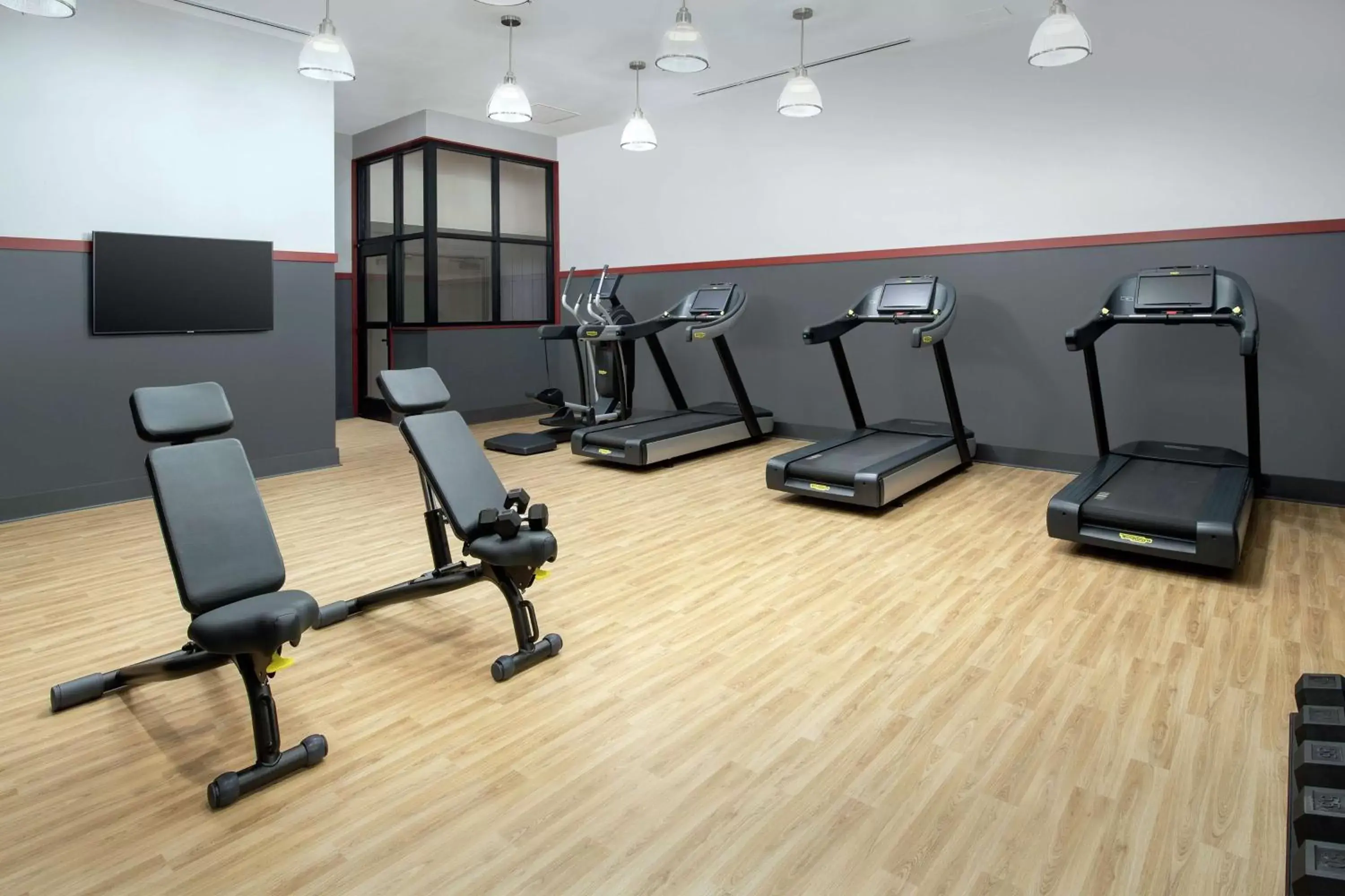 Fitness centre/facilities, Fitness Center/Facilities in Canopy By Hilton Ithaca Downtown