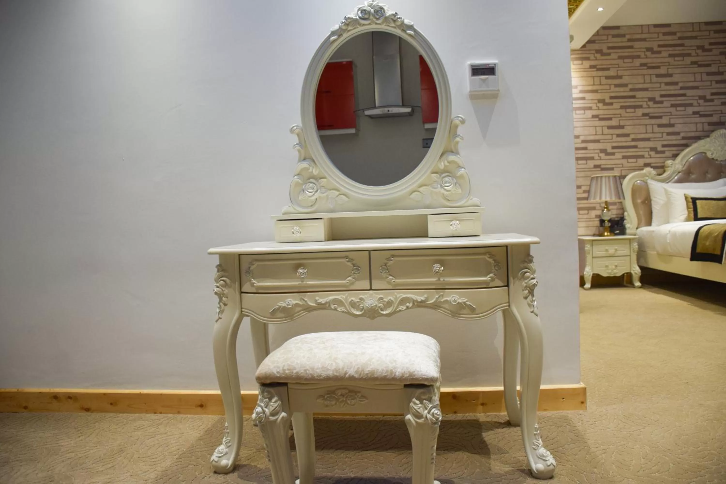 Living room, Bed in Ruvisha Beach Hotel