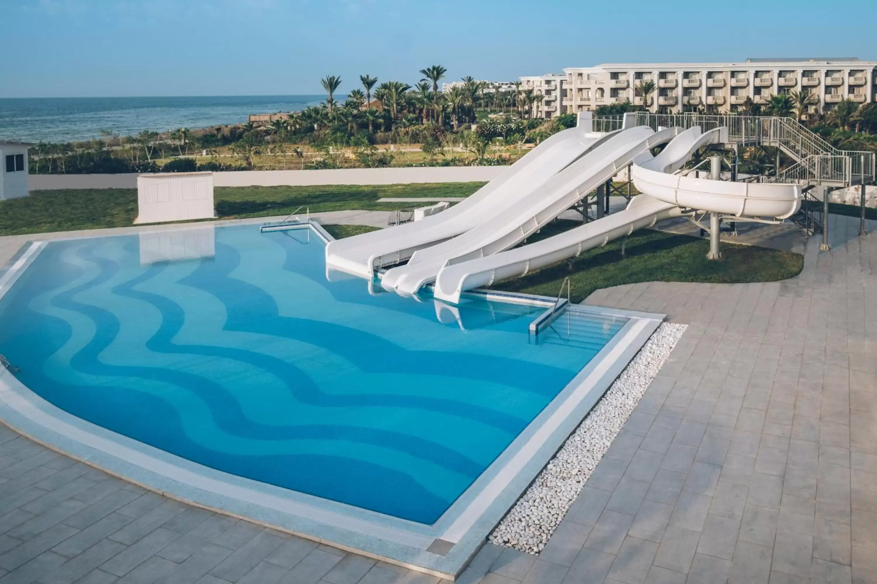 Swimming pool in Iberostar Selection Kuriat Palace Swimming pool in Iberostar Selection Kuriat Palace