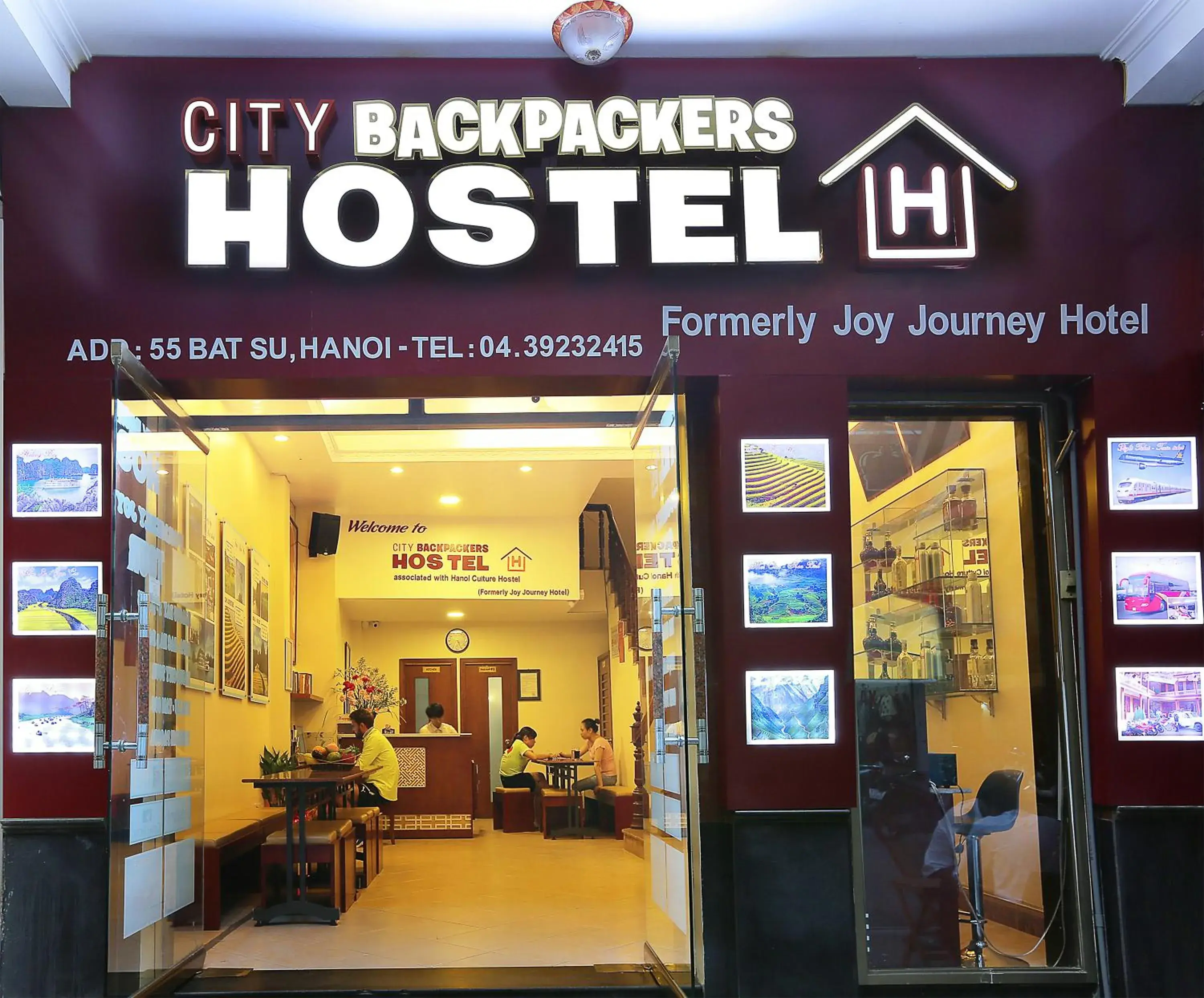 Property logo or sign in Hanoi City Backpackers Hostel
