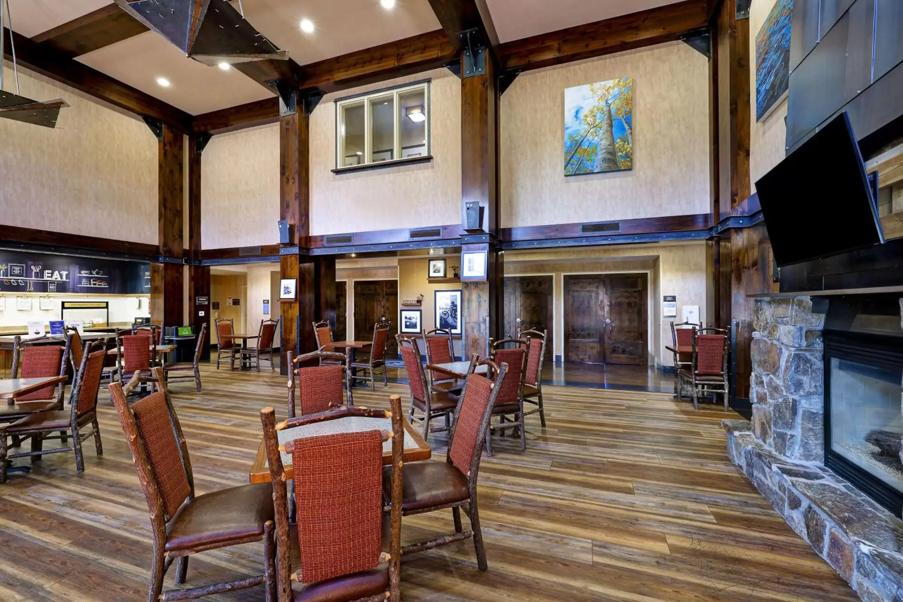 Lobby or reception, Restaurant/Places to Eat in Hampton Inn & Suites Tahoe-Truckee