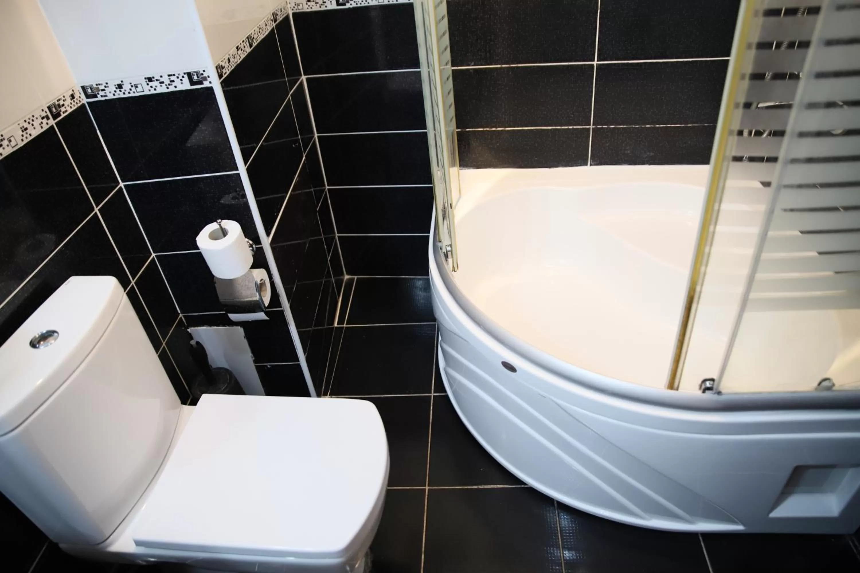 Bathroom in Basileus Hotel