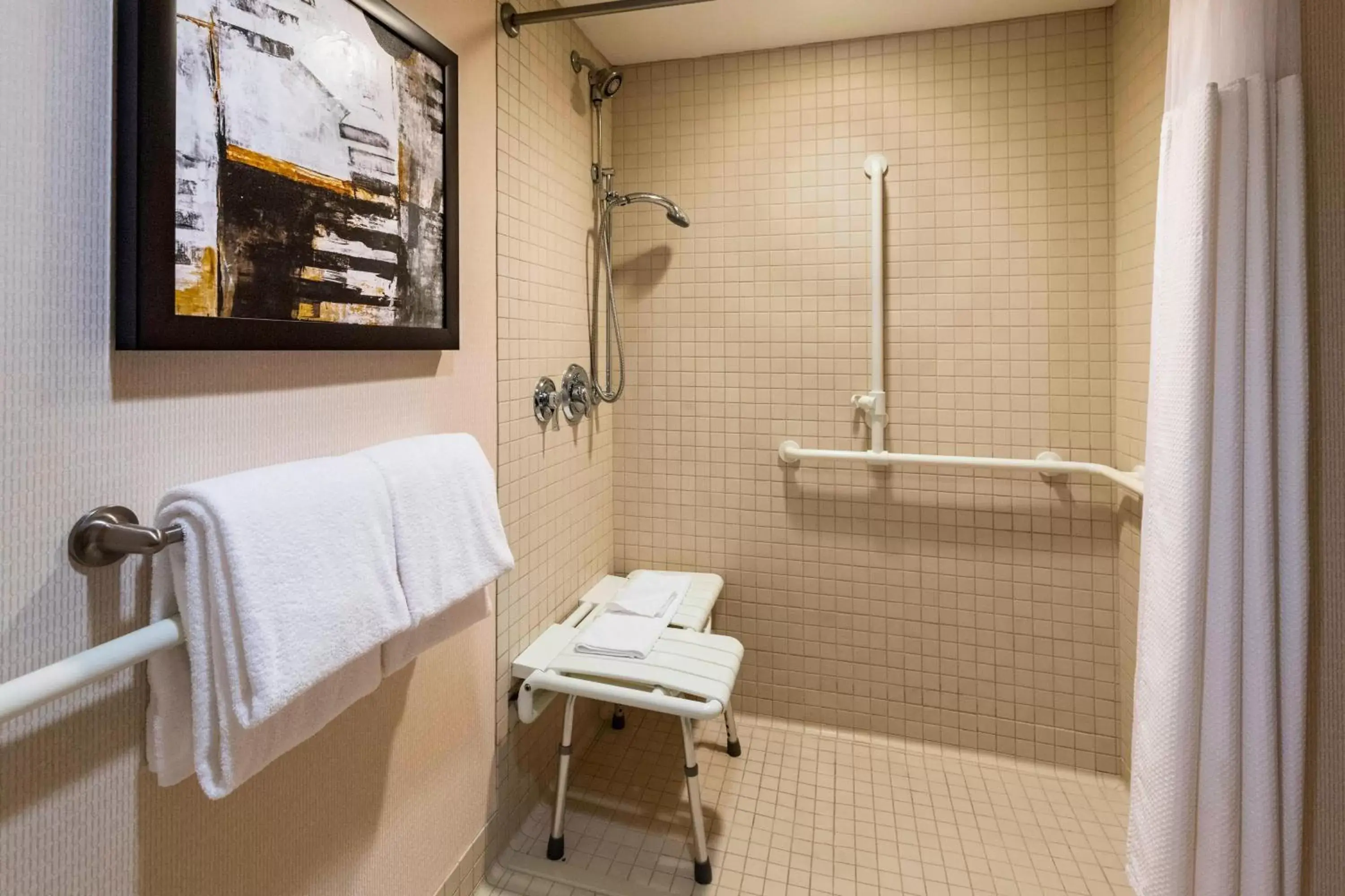 Bathroom in Courtyard by Marriott Atlanta Buford Mall of Georgia