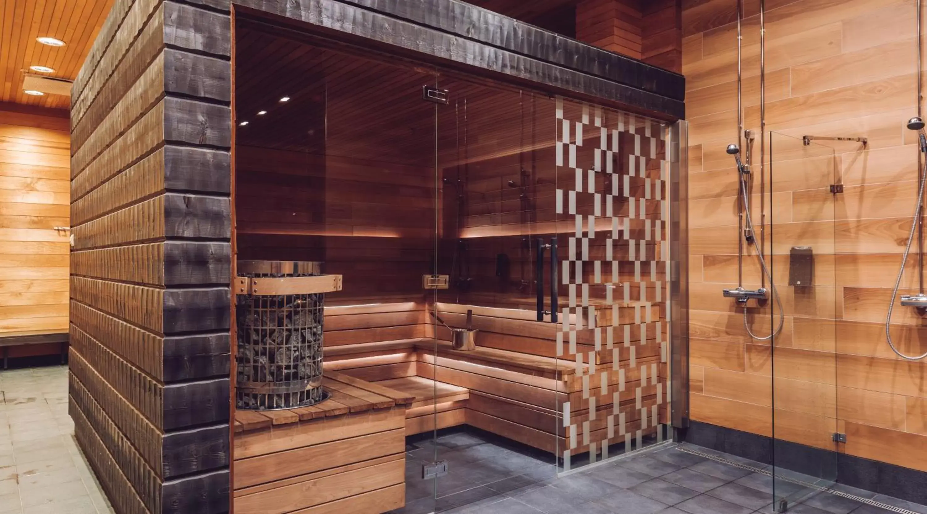 Sauna in Clarion Hotel Helsinki