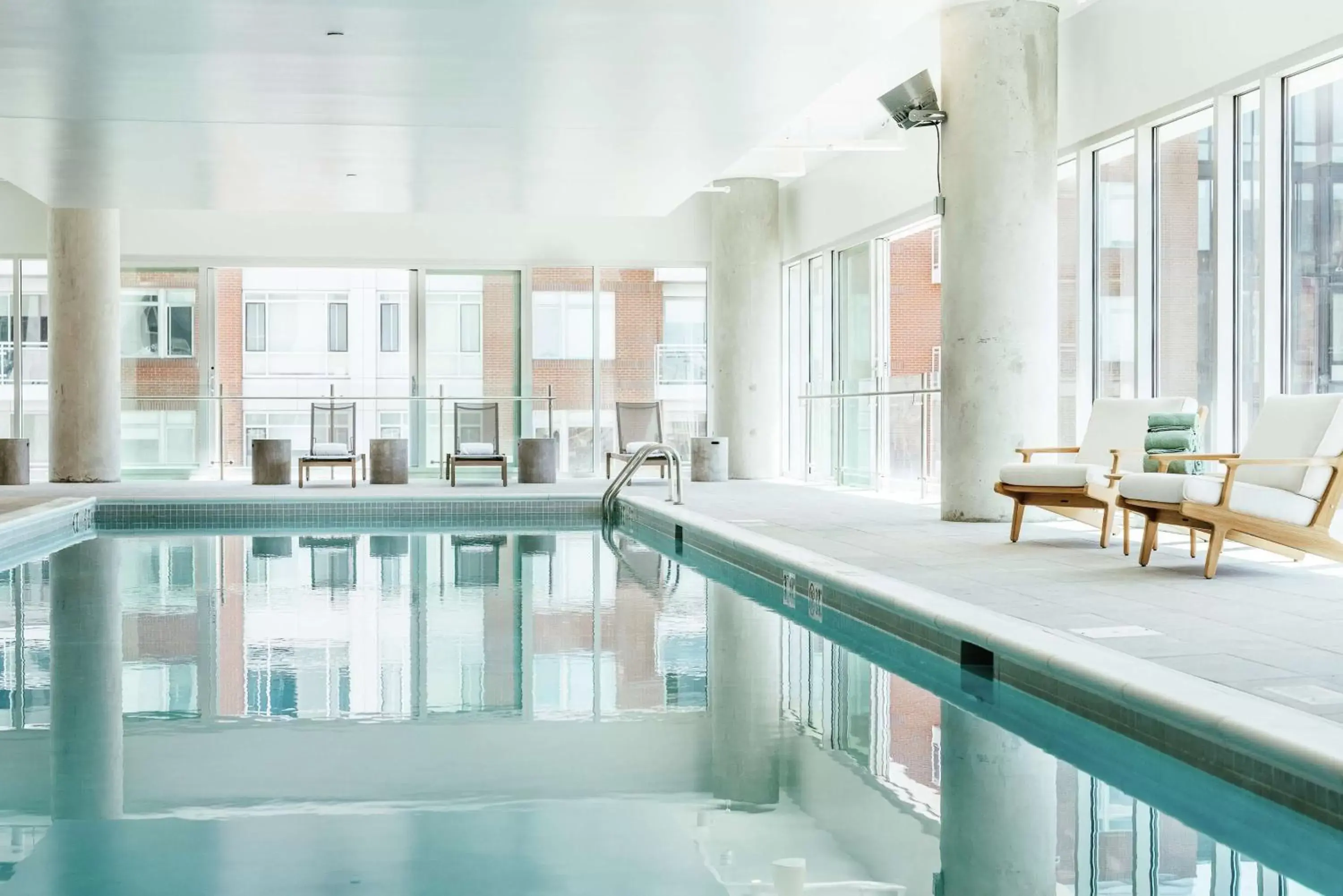 Pool view, Swimming Pool in Hilton Garden Inn Denver Union Station, Co