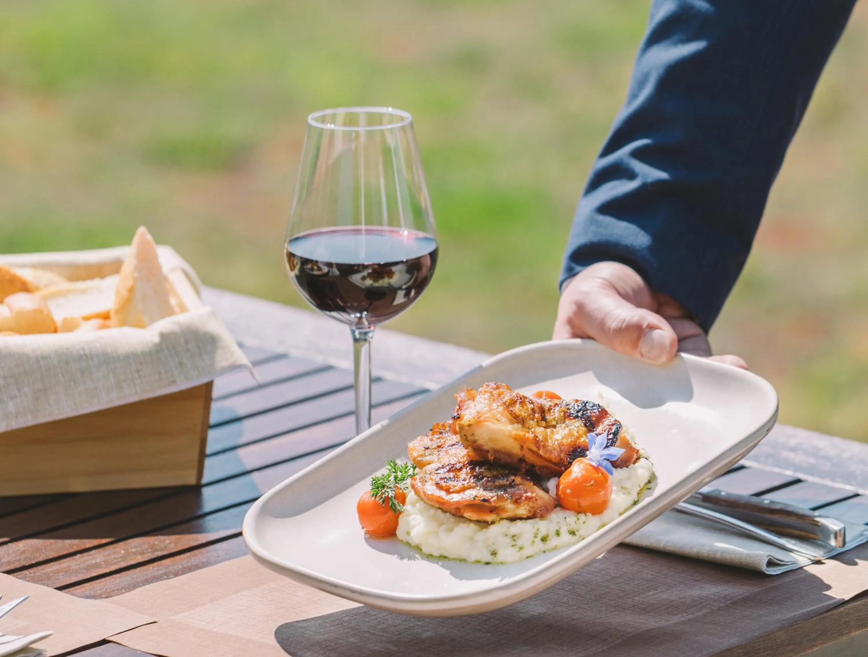 Restaurant/places to eat in Mas Salagros EcoResort & SPA