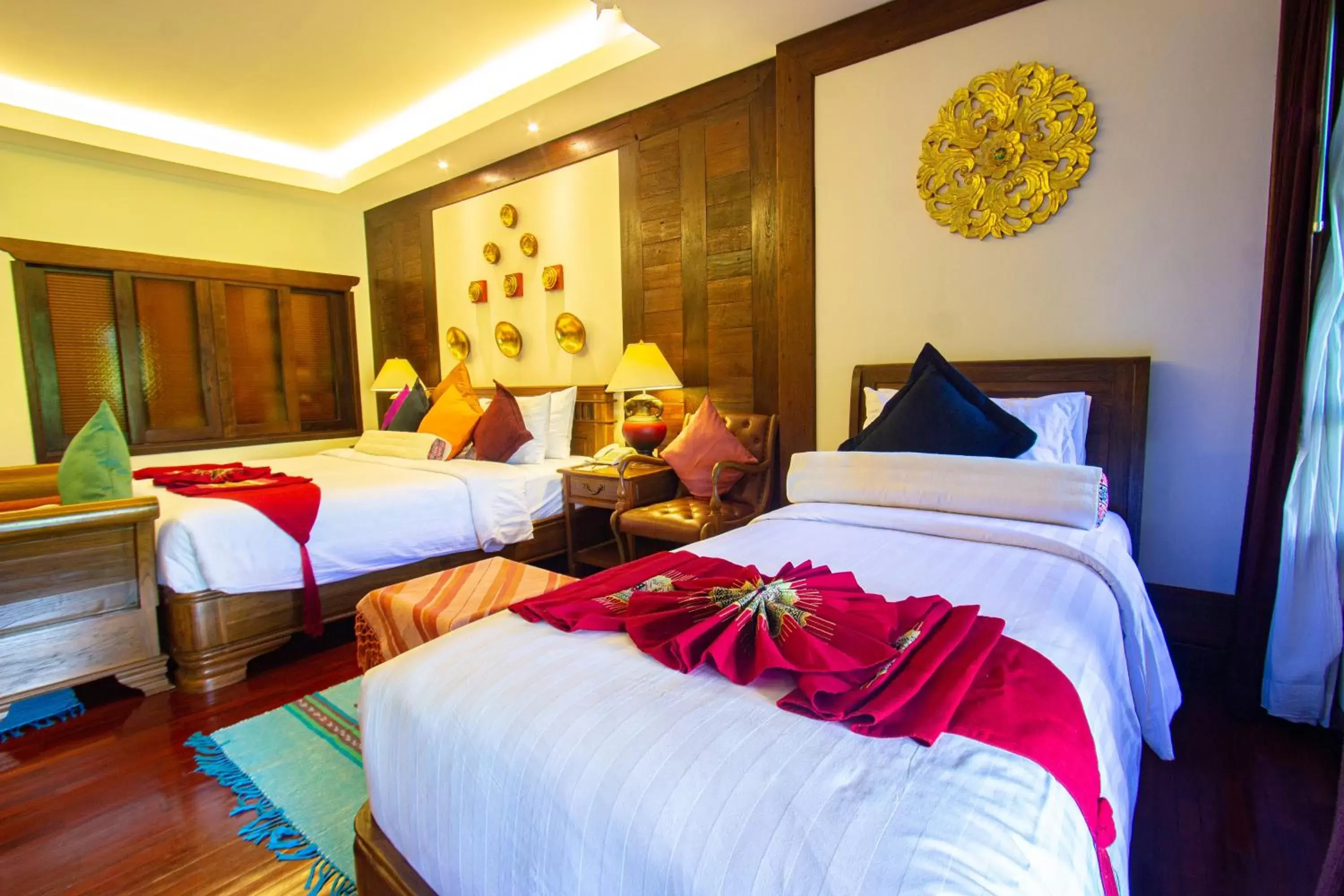 Bedroom, Bed in Viang Thapae Resort- SHA Extra Plus